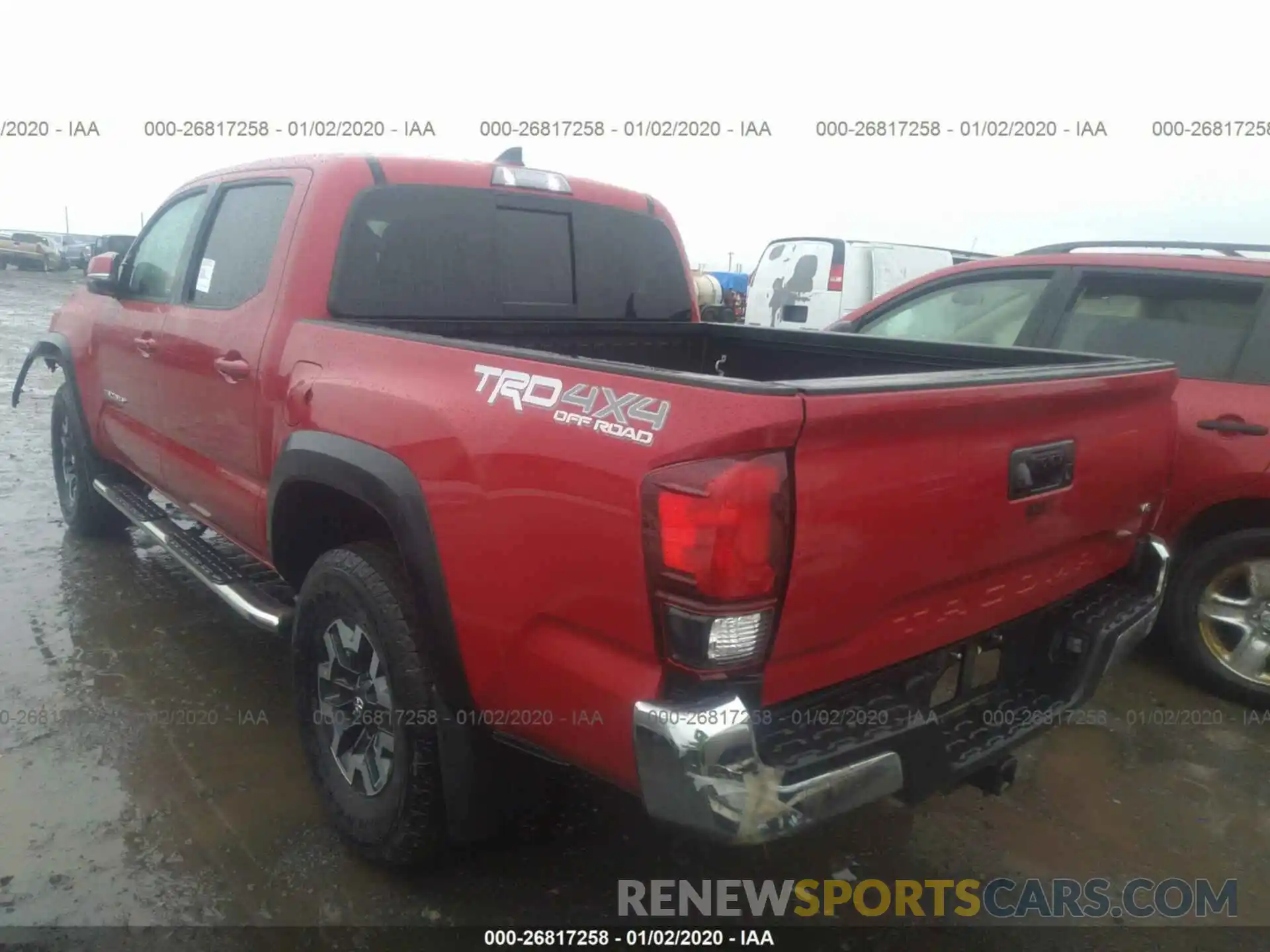 3 Photograph of a damaged car 3TMCZ5ANXKM266054 TOYOTA TACOMA 2019