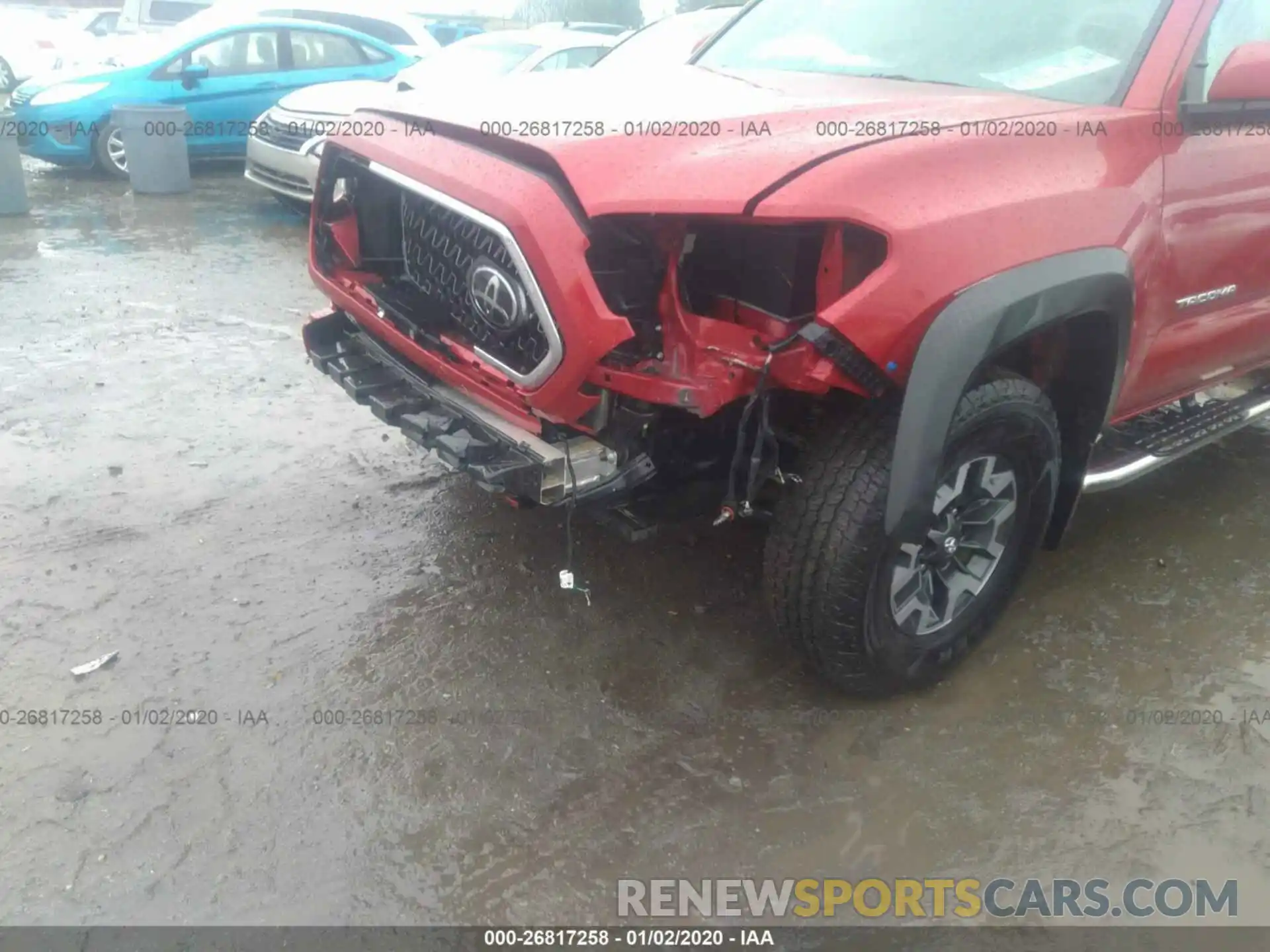 6 Photograph of a damaged car 3TMCZ5ANXKM266054 TOYOTA TACOMA 2019