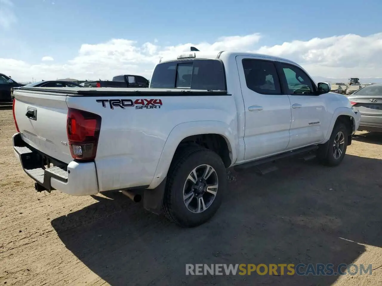 3 Photograph of a damaged car 3TMCZ5ANXKM266801 TOYOTA TACOMA 2019