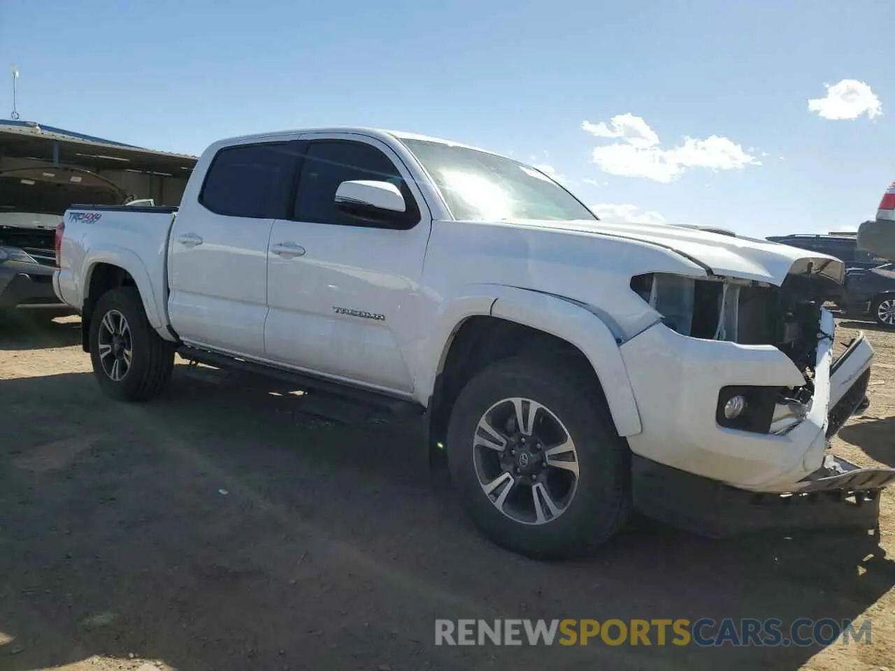 4 Photograph of a damaged car 3TMCZ5ANXKM266801 TOYOTA TACOMA 2019