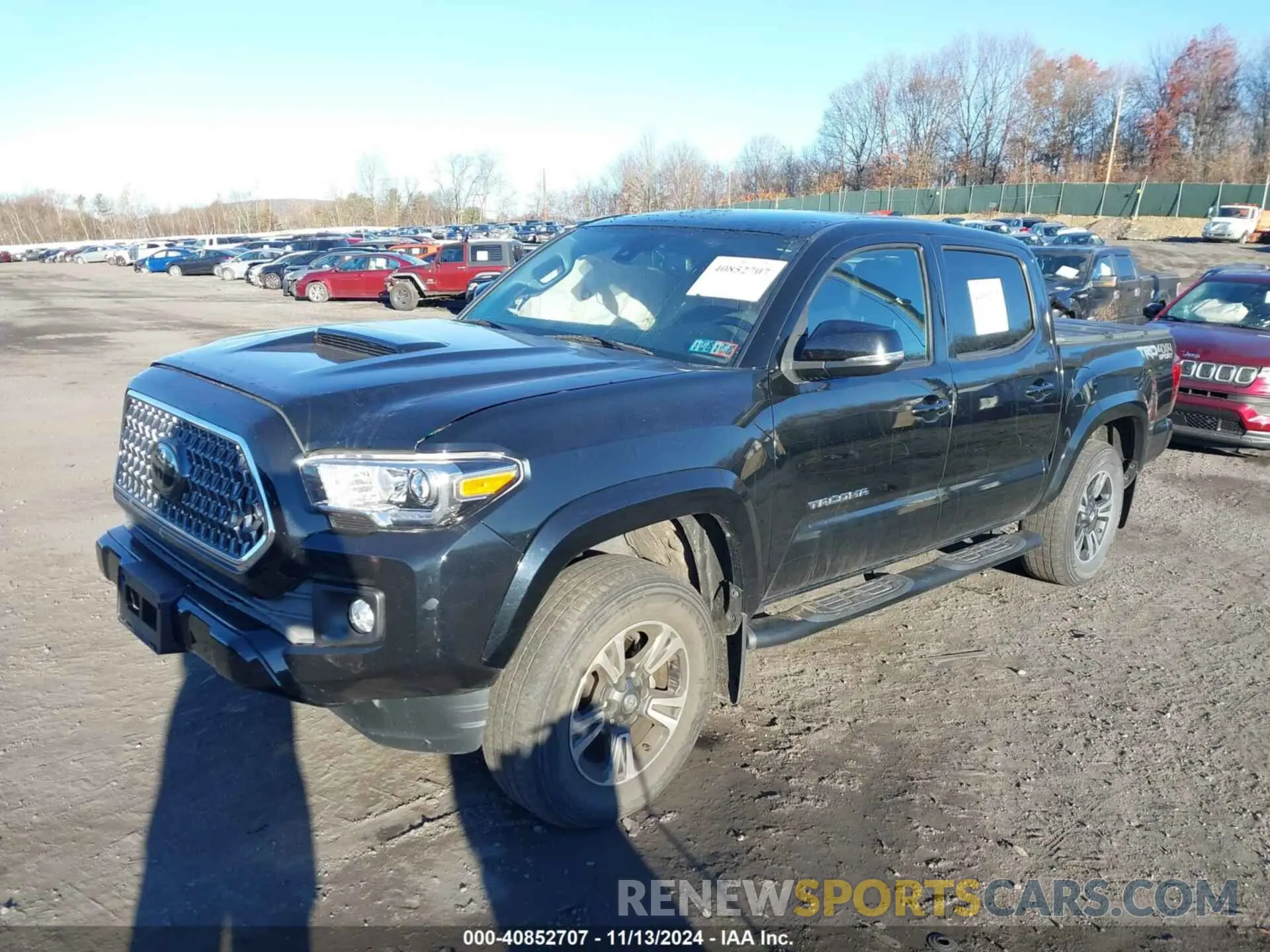 2 Photograph of a damaged car 3TMCZ5ANXKM266975 TOYOTA TACOMA 2019