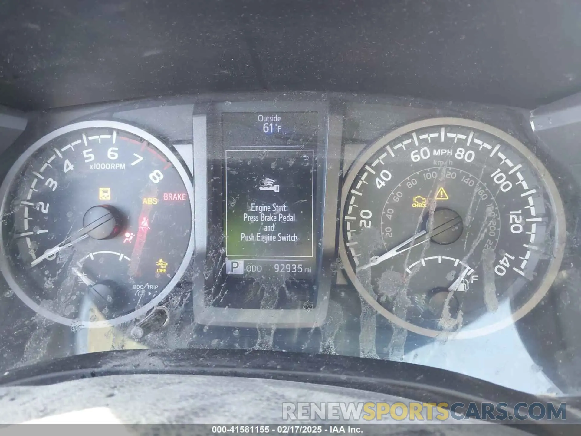 7 Photograph of a damaged car 3TMCZ5ANXKM267043 TOYOTA TACOMA 2019