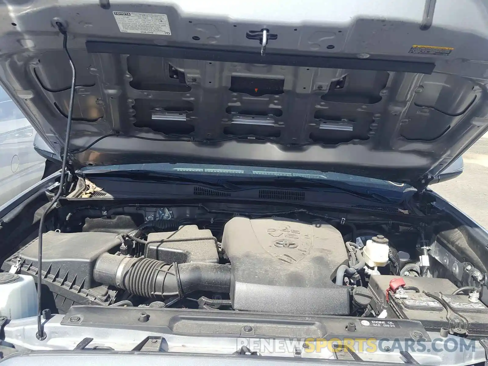 7 Photograph of a damaged car 3TMCZ5ANXKM269701 TOYOTA TACOMA 2019