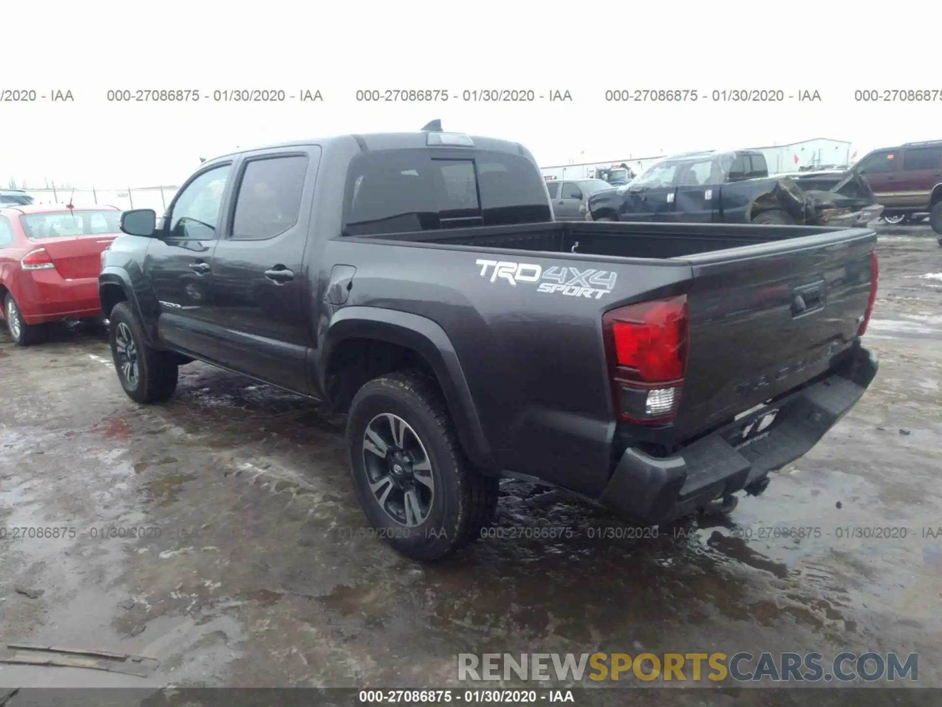 3 Photograph of a damaged car 3TMCZ5ANXKM272114 TOYOTA TACOMA 2019