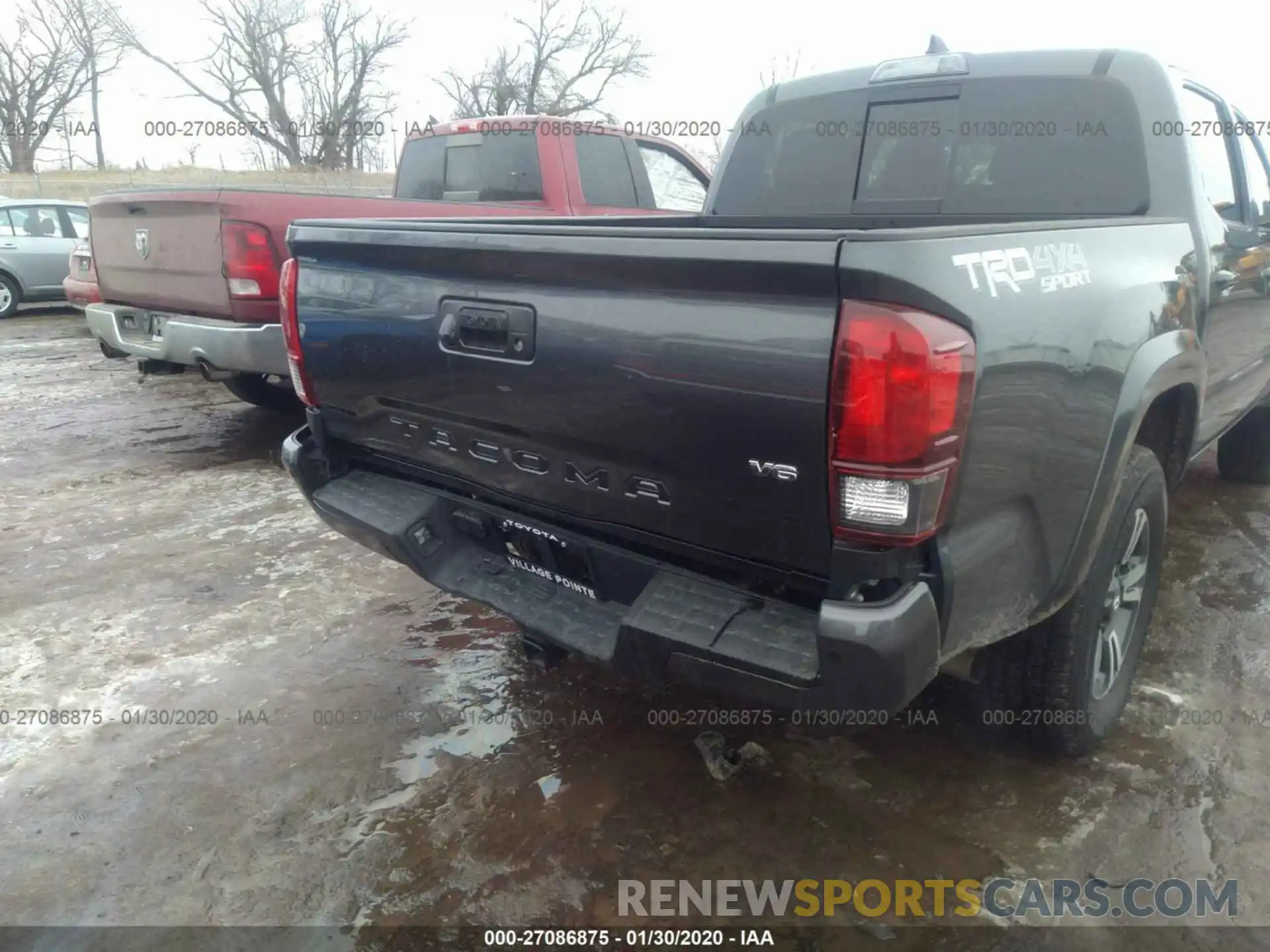 6 Photograph of a damaged car 3TMCZ5ANXKM272114 TOYOTA TACOMA 2019