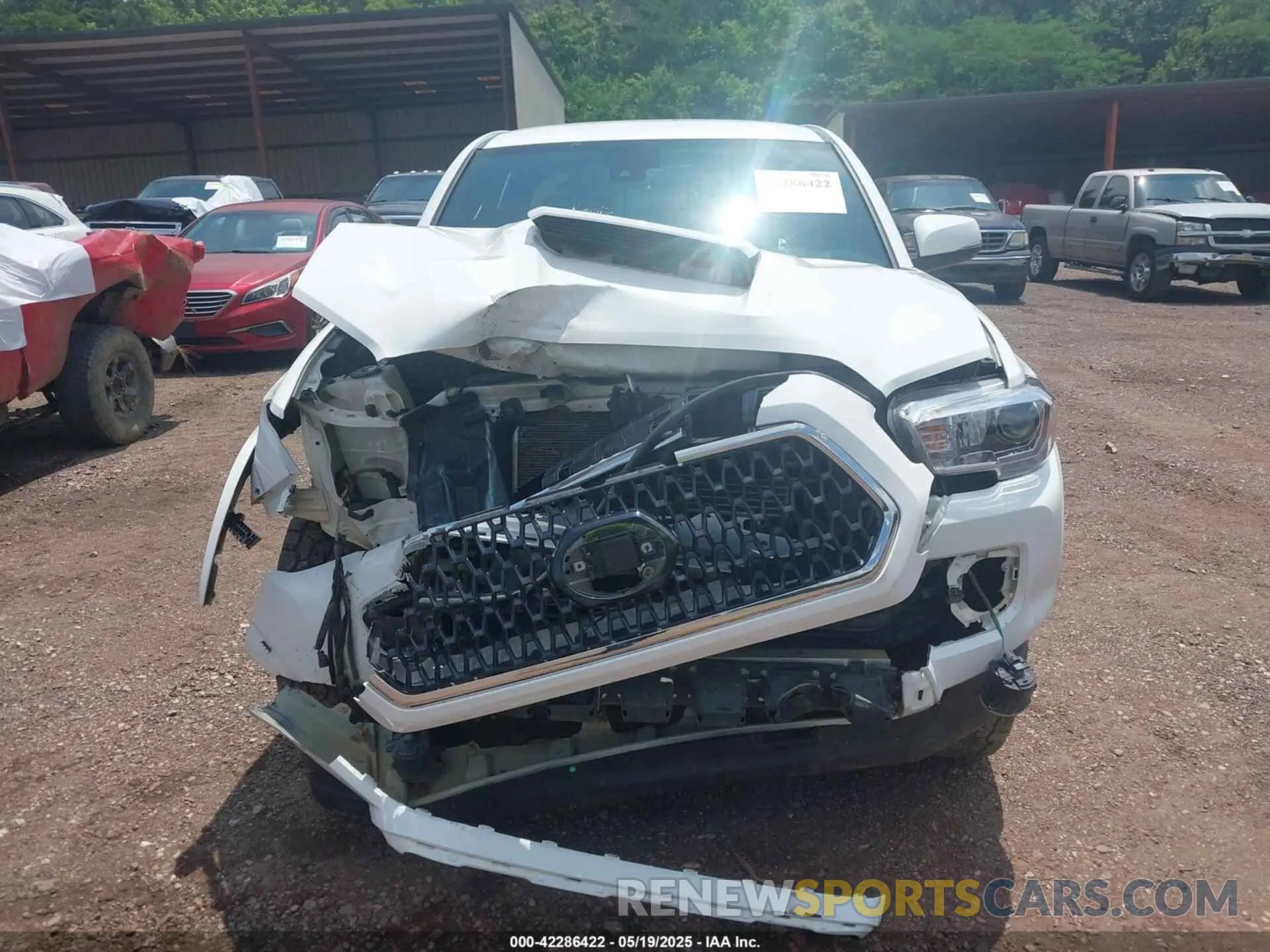 12 Photograph of a damaged car 3TMCZ5ANXKM272694 TOYOTA TACOMA 2019