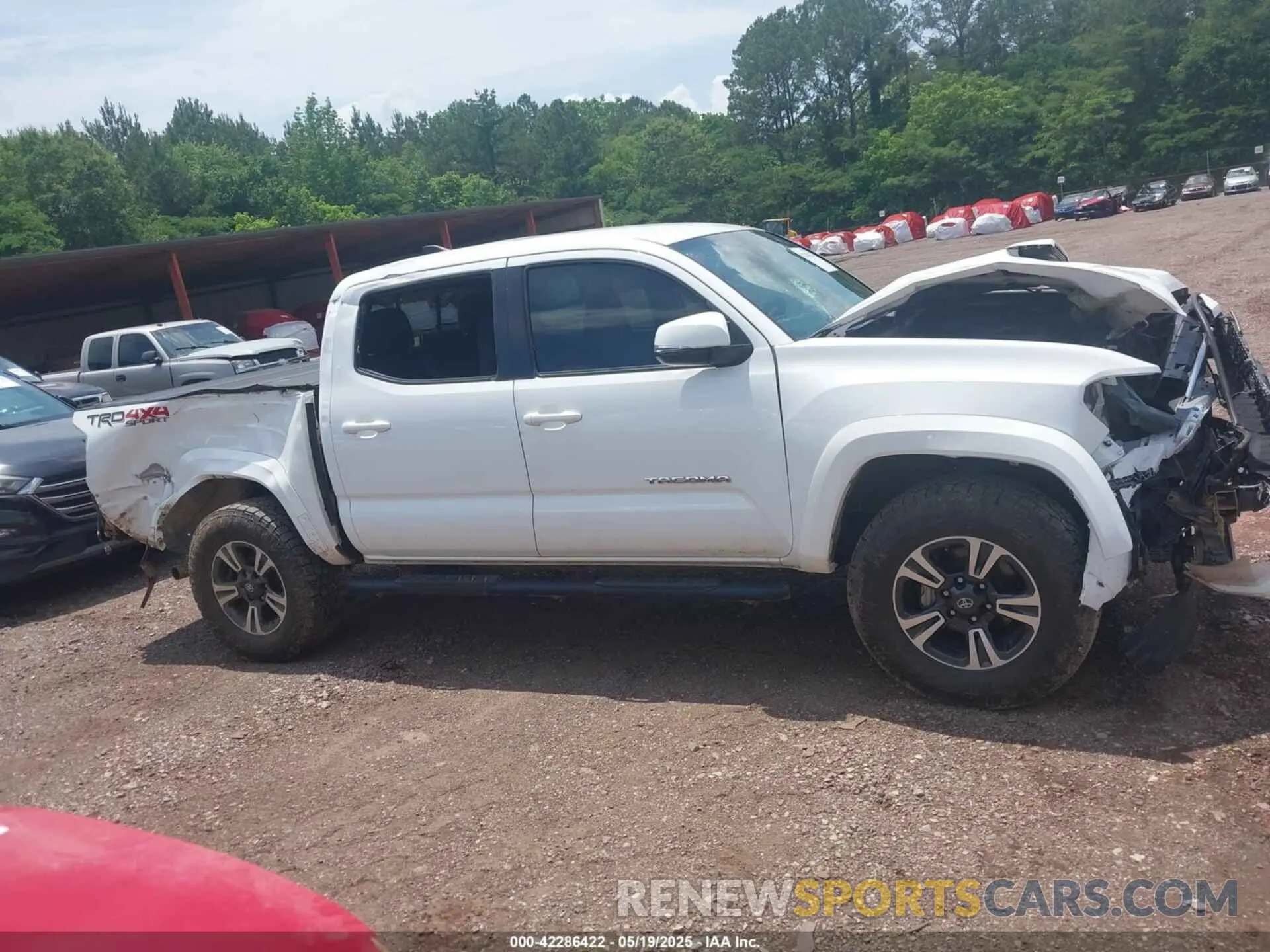 13 Photograph of a damaged car 3TMCZ5ANXKM272694 TOYOTA TACOMA 2019