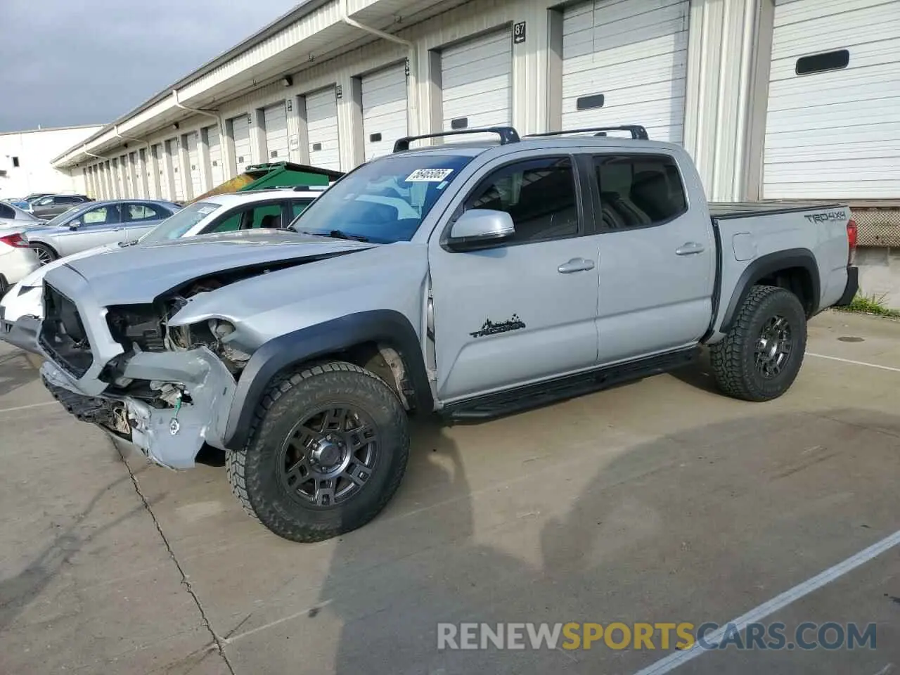 1 Photograph of a damaged car 3TMCZ5ANXKM275837 TOYOTA TACOMA 2019