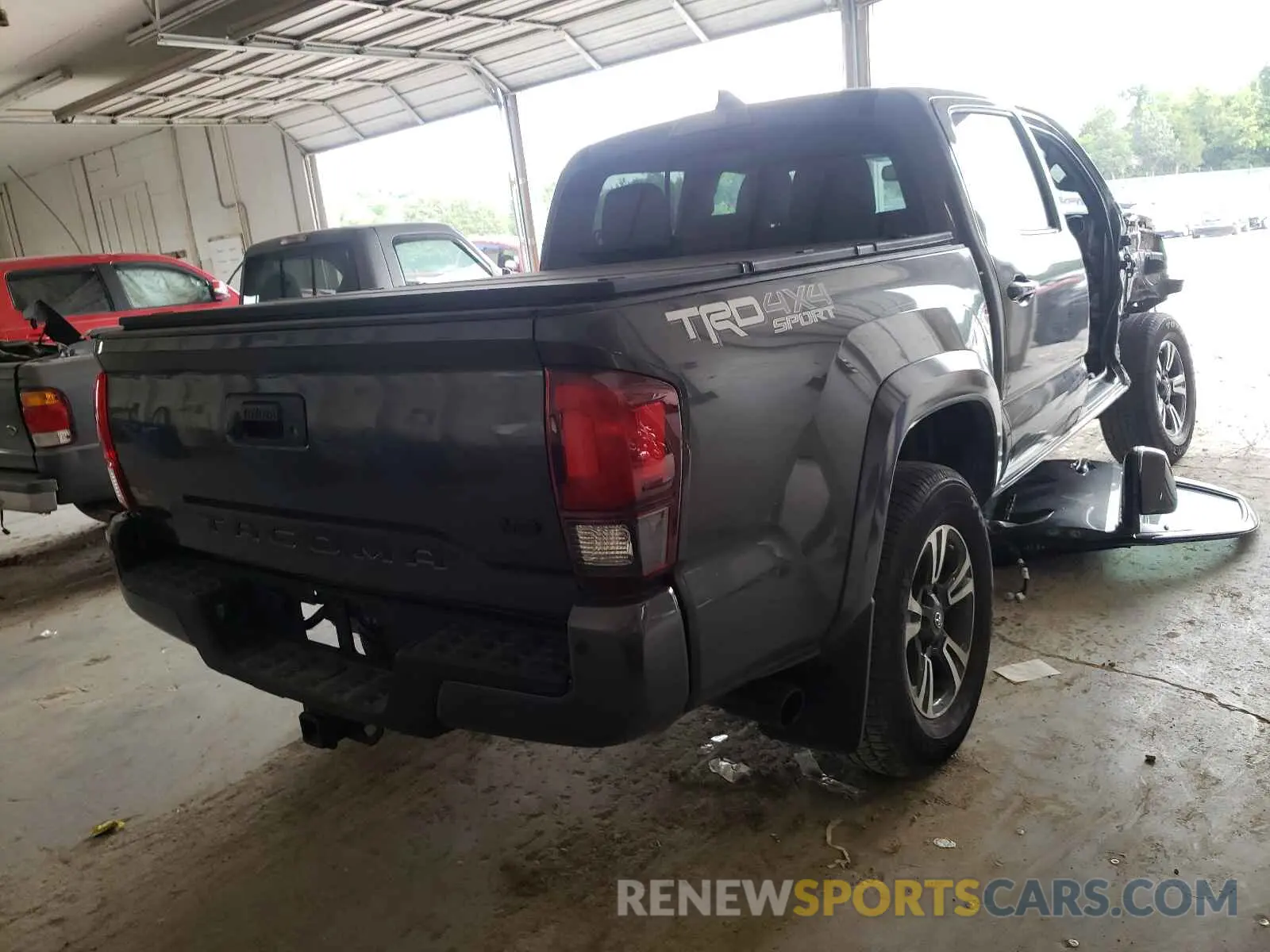 4 Photograph of a damaged car 3TMCZ5ANXKM276017 TOYOTA TACOMA 2019