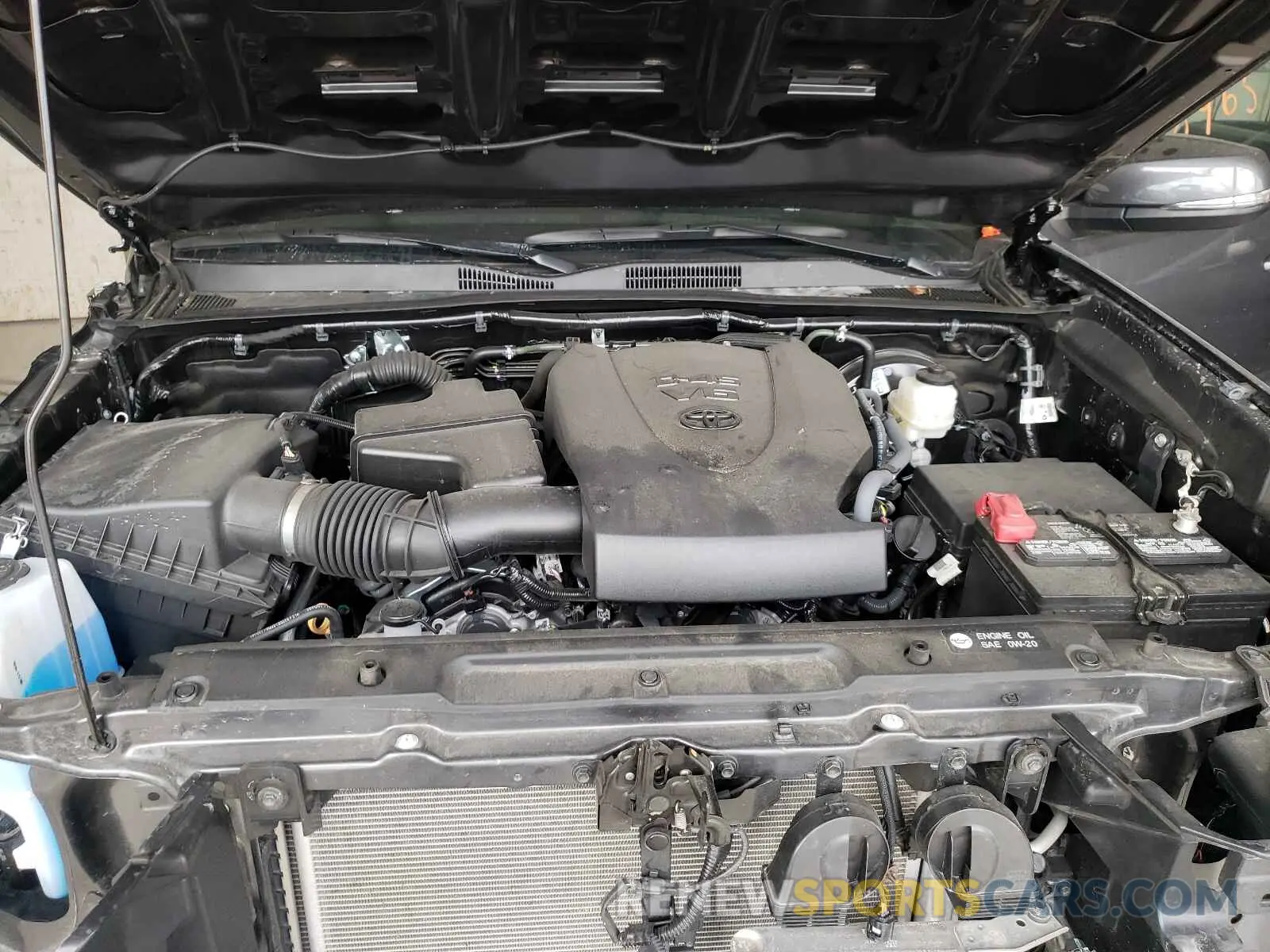 7 Photograph of a damaged car 3TMCZ5ANXKM276017 TOYOTA TACOMA 2019