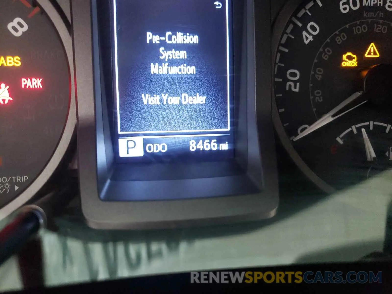 8 Photograph of a damaged car 3TMCZ5ANXKM276017 TOYOTA TACOMA 2019