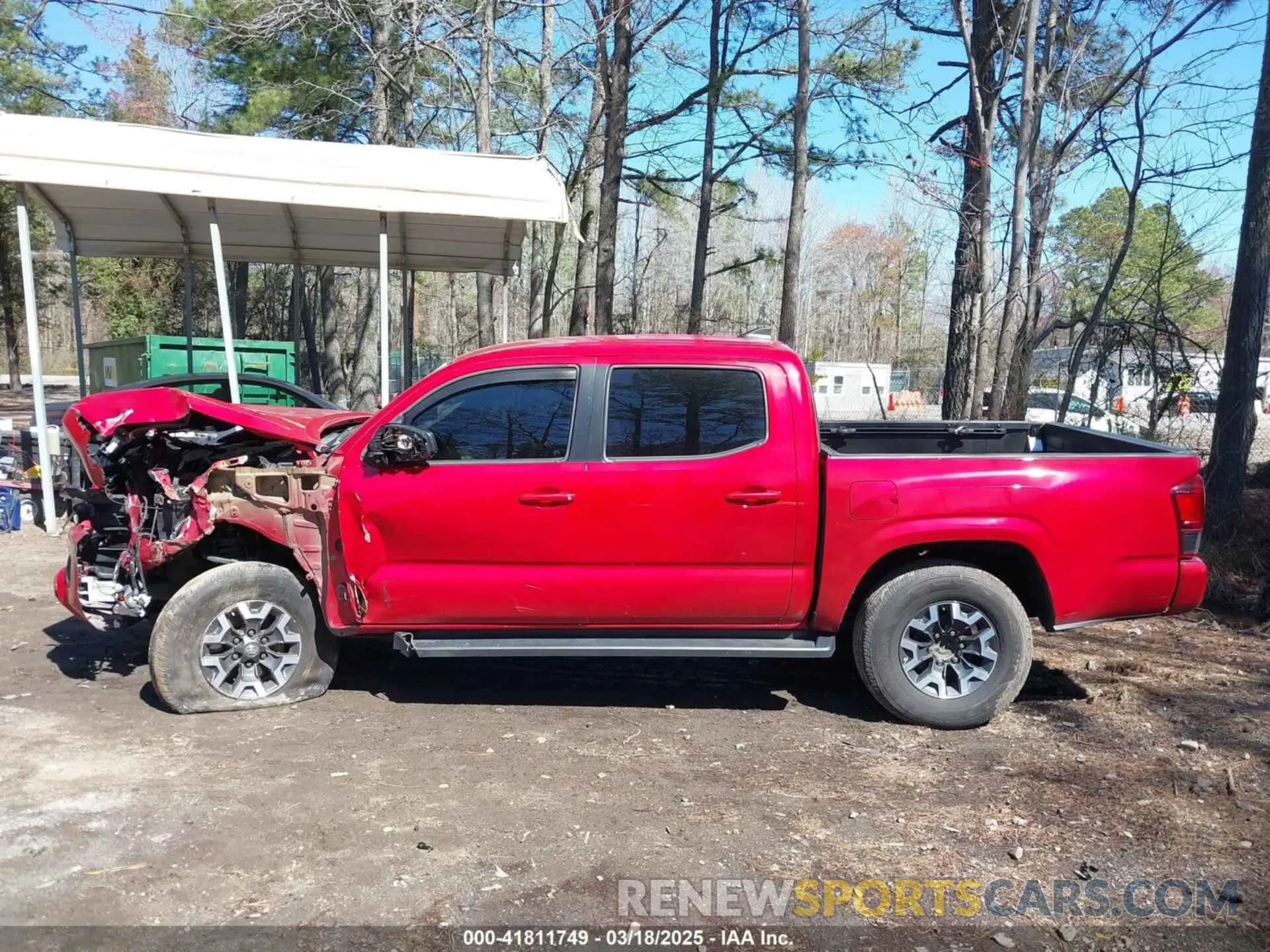 13 Photograph of a damaged car 3TMCZ5ANXKM279726 TOYOTA TACOMA 2019