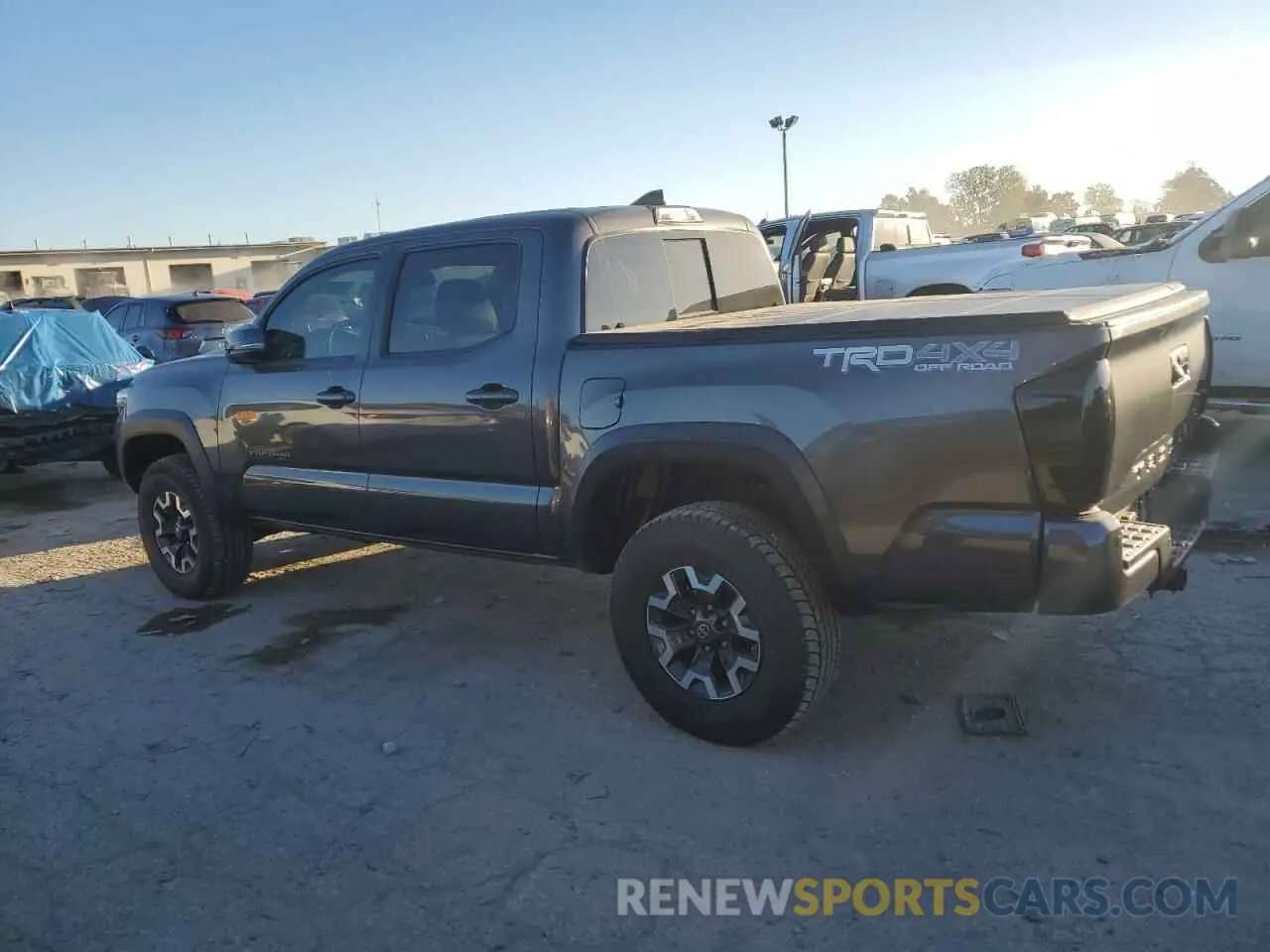 2 Photograph of a damaged car 3TMCZ5ANXKM279791 TOYOTA TACOMA 2019
