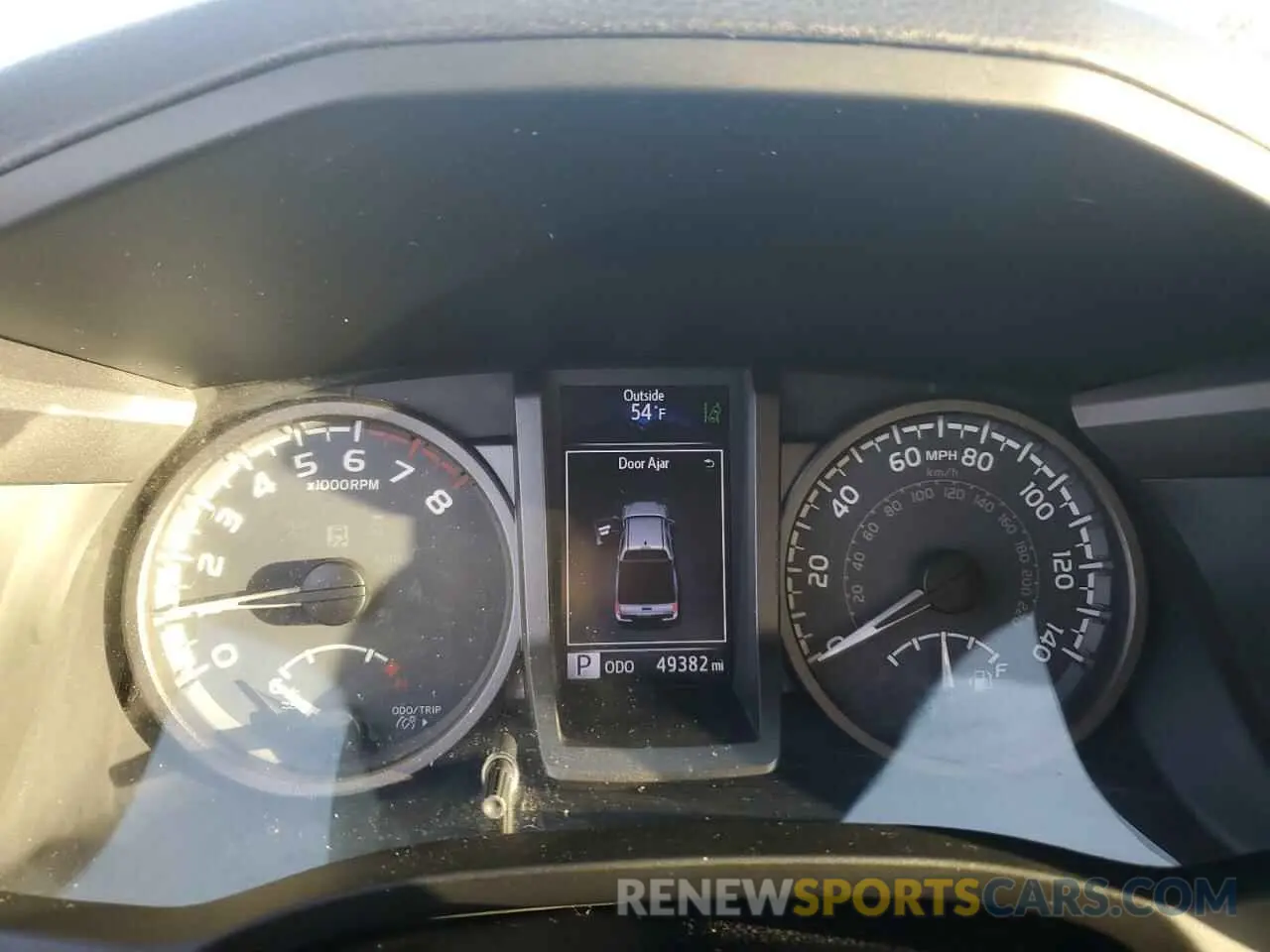9 Photograph of a damaged car 3TMCZ5ANXKM279791 TOYOTA TACOMA 2019