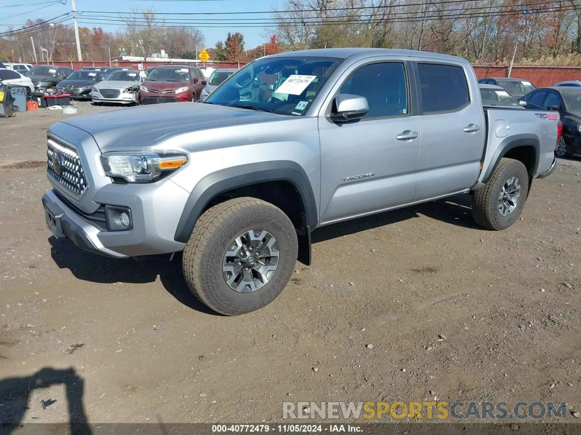 2 Photograph of a damaged car 3TMCZ5ANXKM282044 TOYOTA TACOMA 2019