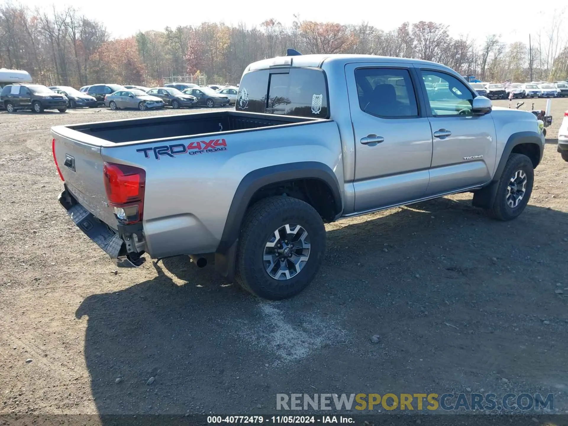 4 Photograph of a damaged car 3TMCZ5ANXKM282044 TOYOTA TACOMA 2019