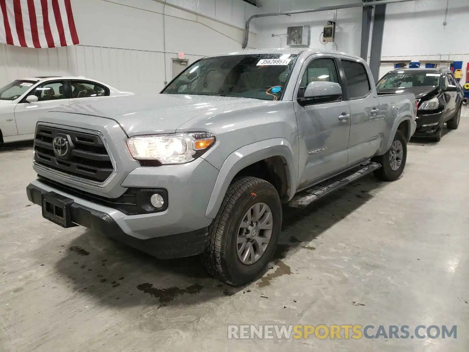 2 Photograph of a damaged car 3TMDZ5BN0KM059465 TOYOTA TACOMA 2019