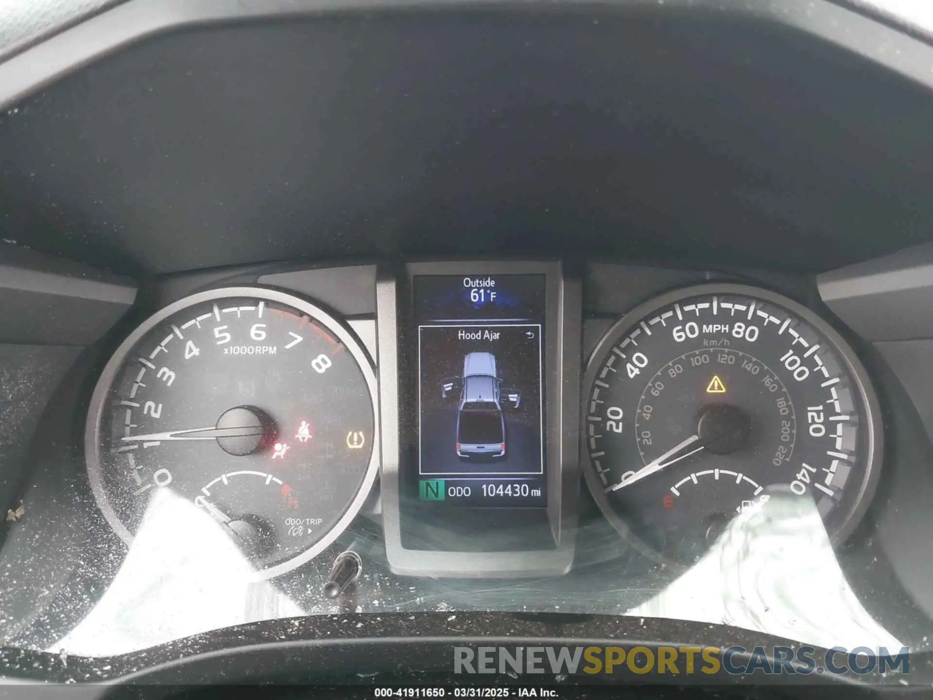 7 Photograph of a damaged car 3TMDZ5BN0KM069526 TOYOTA TACOMA 2019