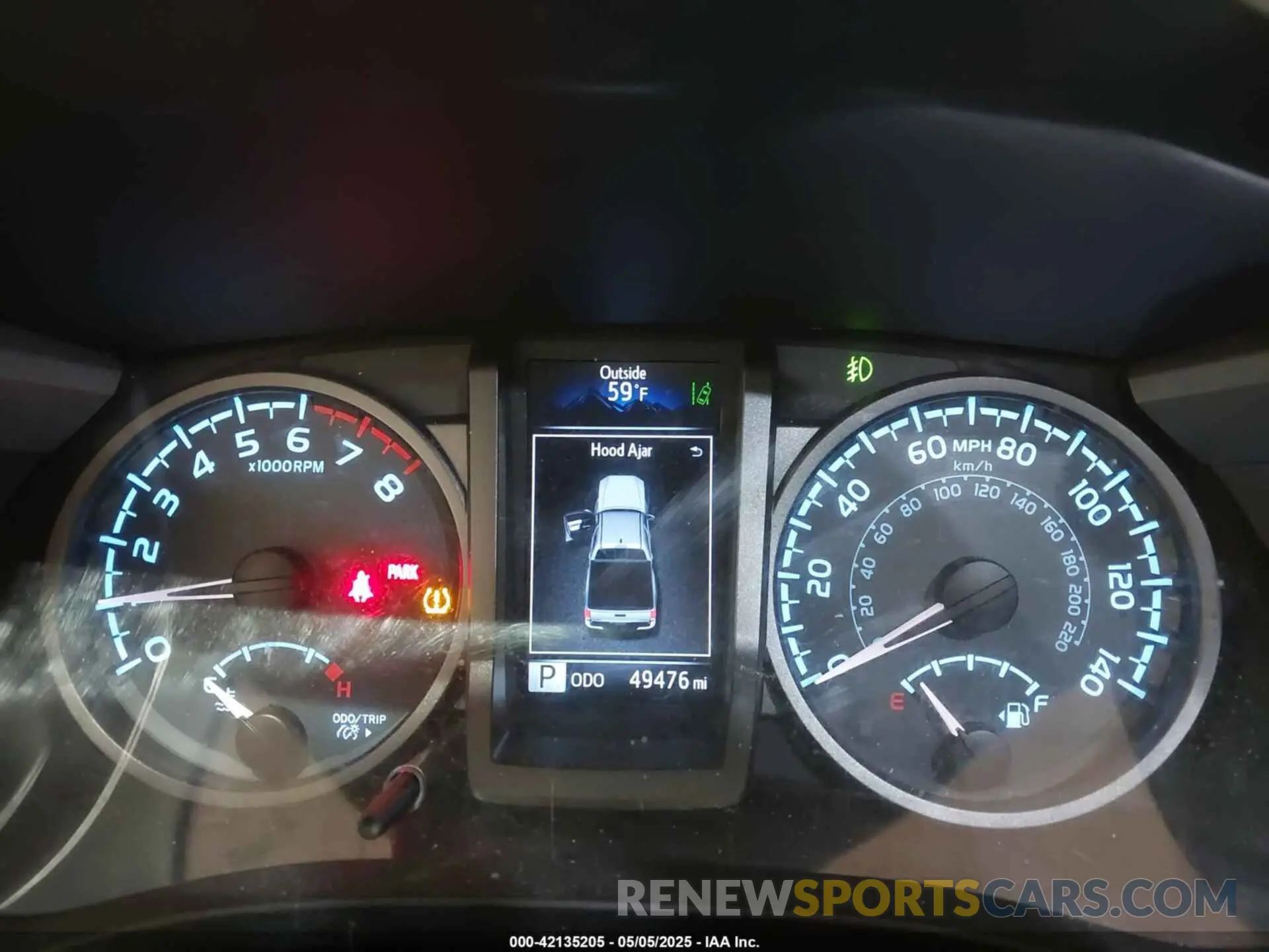 7 Photograph of a damaged car 3TMDZ5BN0KM076850 TOYOTA TACOMA 2019