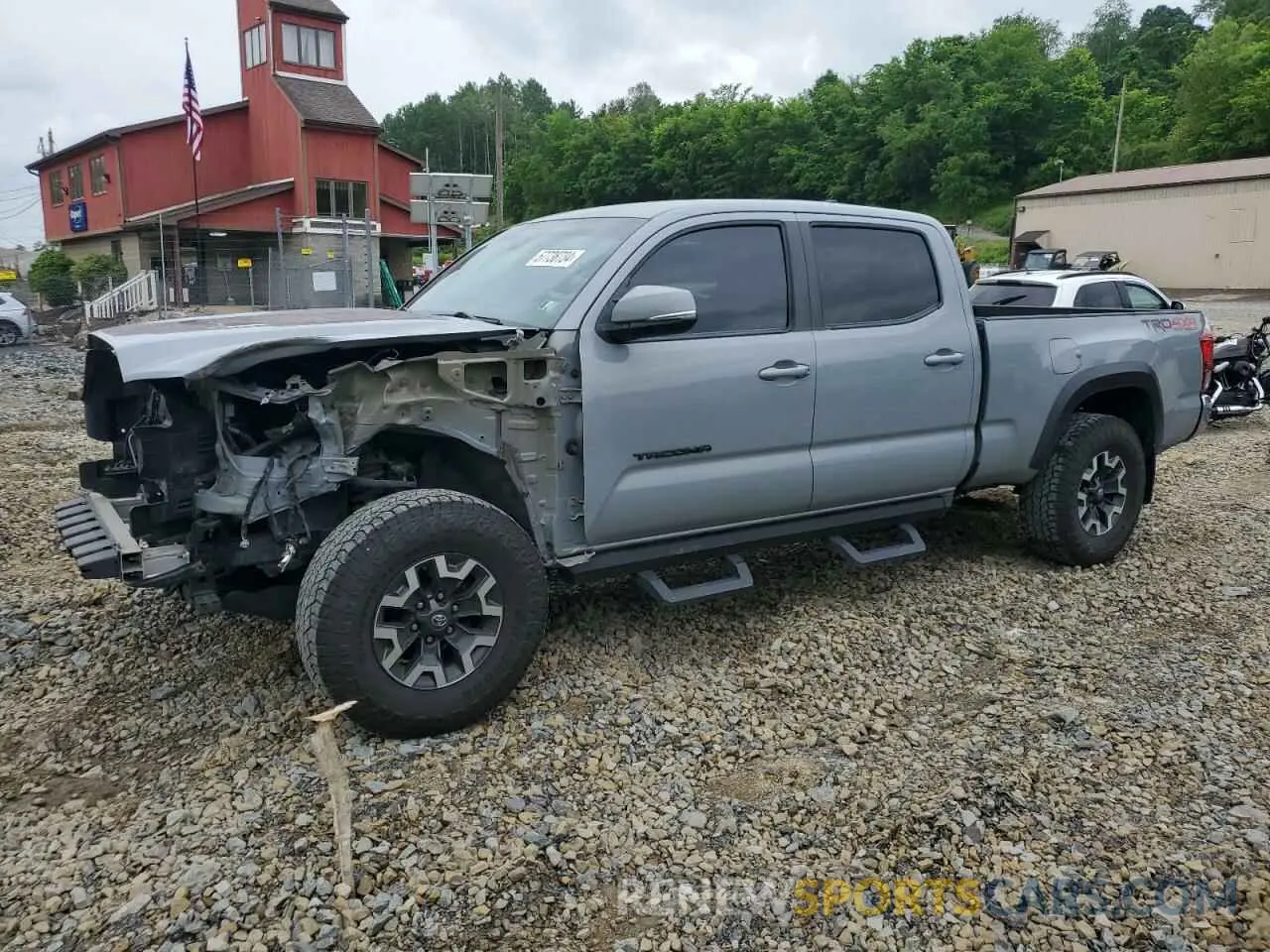 1 Photograph of a damaged car 3TMDZ5BN0KM078596 TOYOTA TACOMA 2019