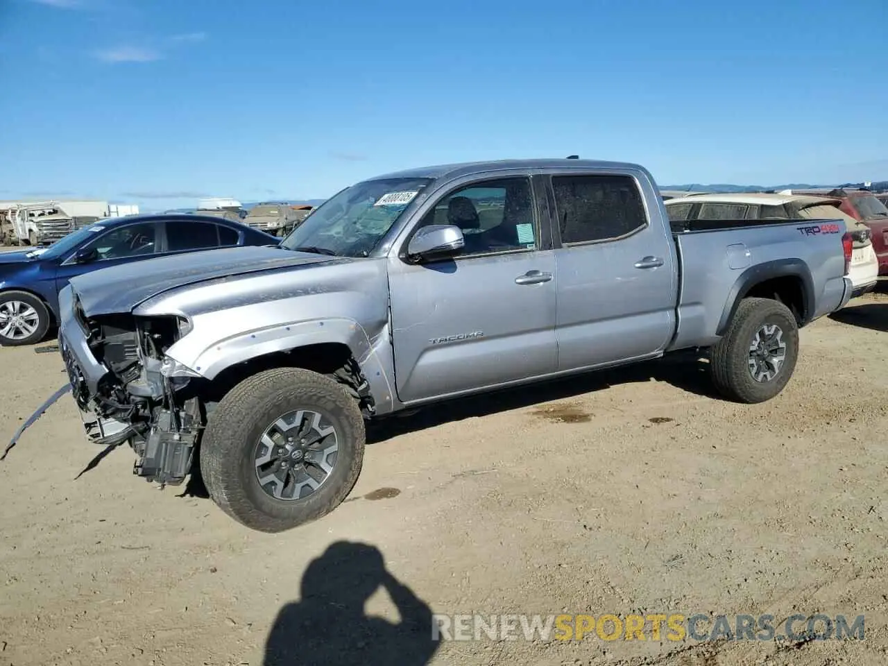 1 Photograph of a damaged car 3TMDZ5BN0KM078758 TOYOTA TACOMA 2019