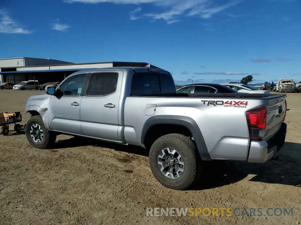 2 Photograph of a damaged car 3TMDZ5BN0KM078758 TOYOTA TACOMA 2019
