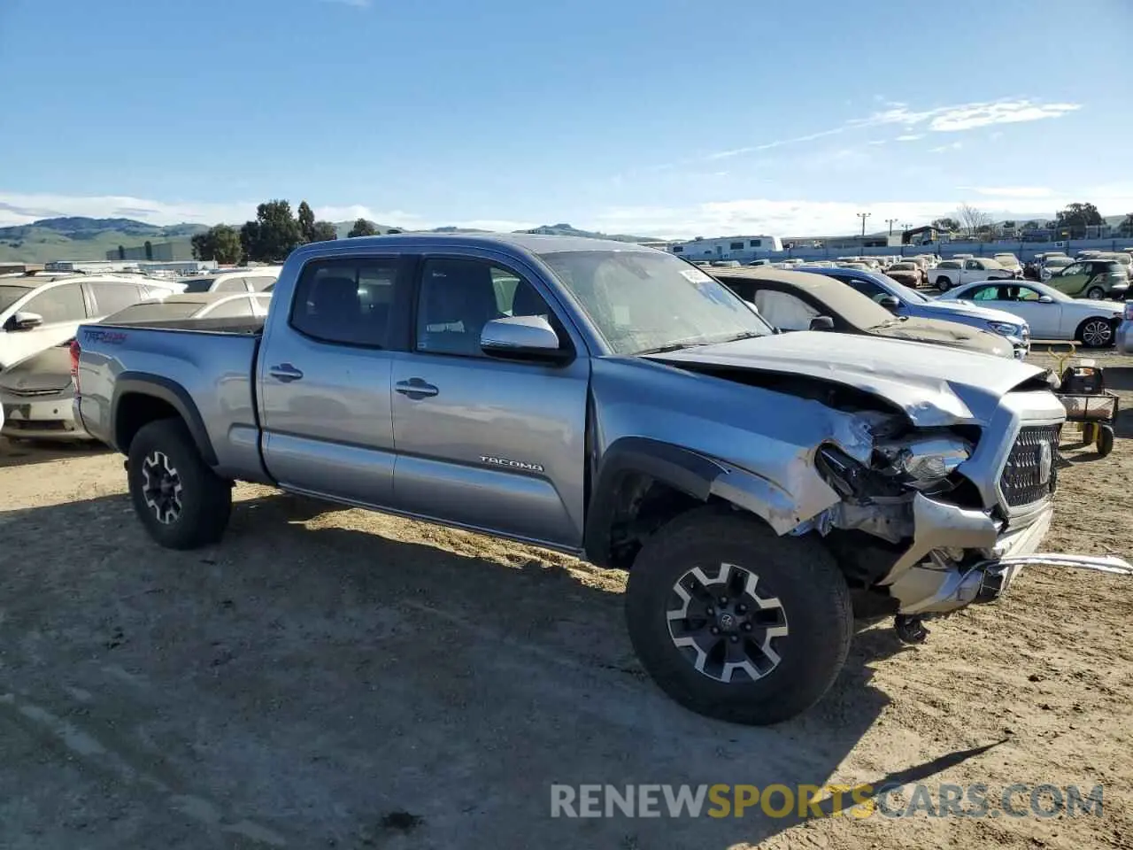 4 Photograph of a damaged car 3TMDZ5BN0KM078758 TOYOTA TACOMA 2019