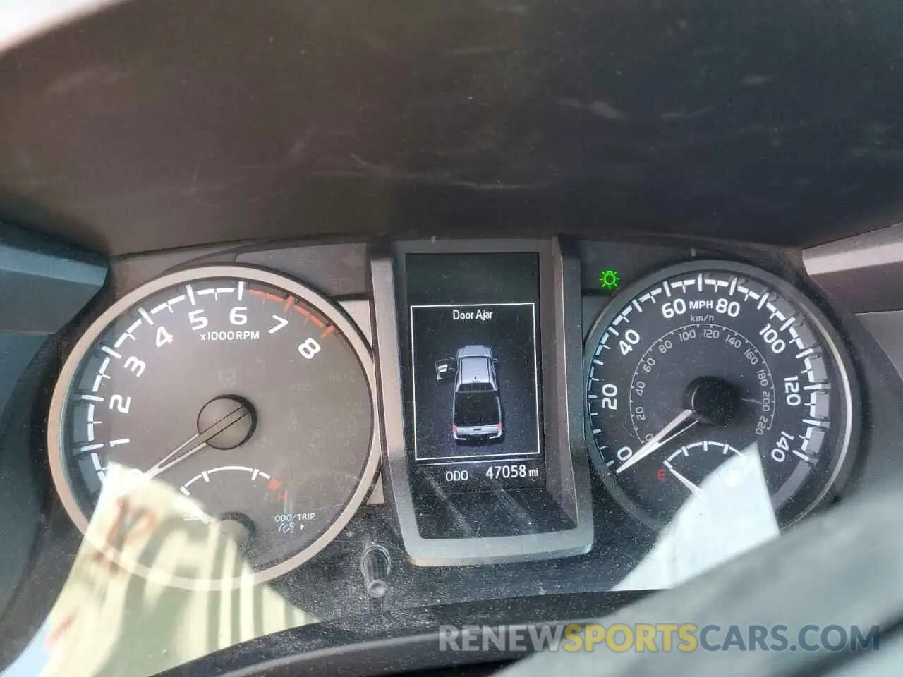 9 Photograph of a damaged car 3TMDZ5BN0KM078758 TOYOTA TACOMA 2019