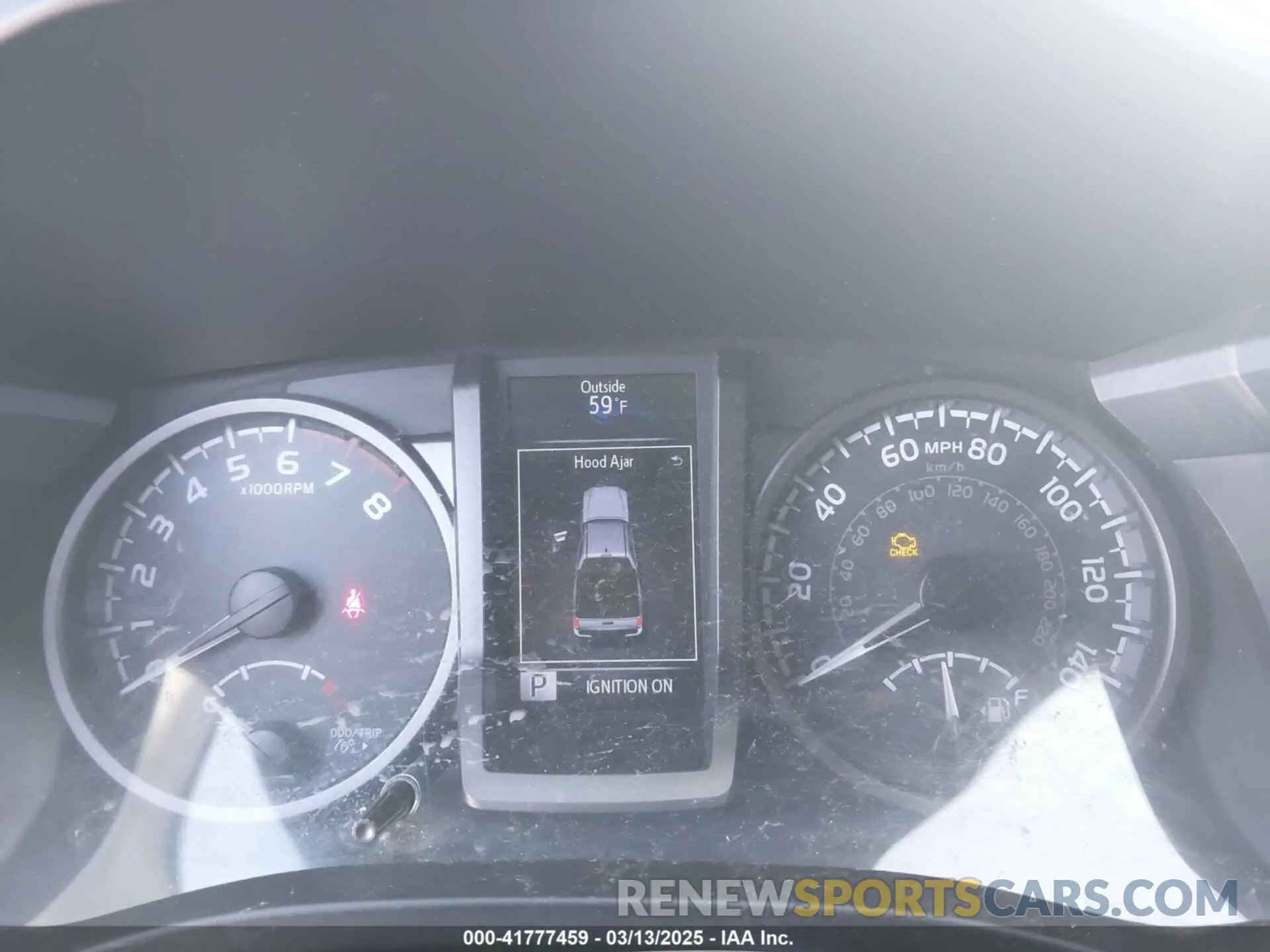 7 Photograph of a damaged car 3TMDZ5BN1KM055778 TOYOTA TACOMA 2019