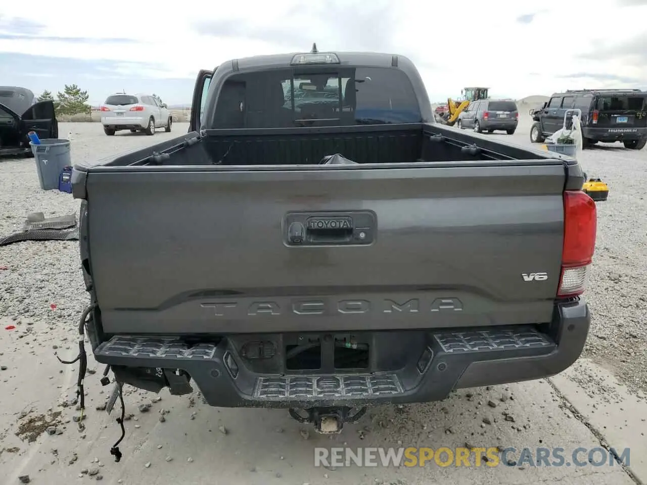 6 Photograph of a damaged car 3TMDZ5BN1KM057823 TOYOTA TACOMA 2019