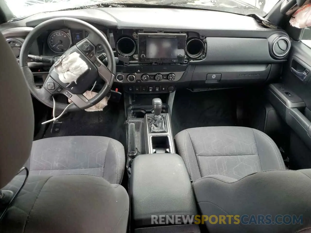8 Photograph of a damaged car 3TMDZ5BN1KM057823 TOYOTA TACOMA 2019