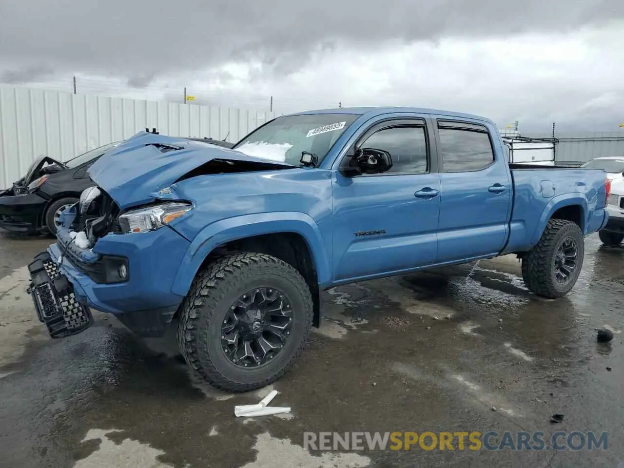1 Photograph of a damaged car 3TMDZ5BN2KM056907 TOYOTA TACOMA 2019