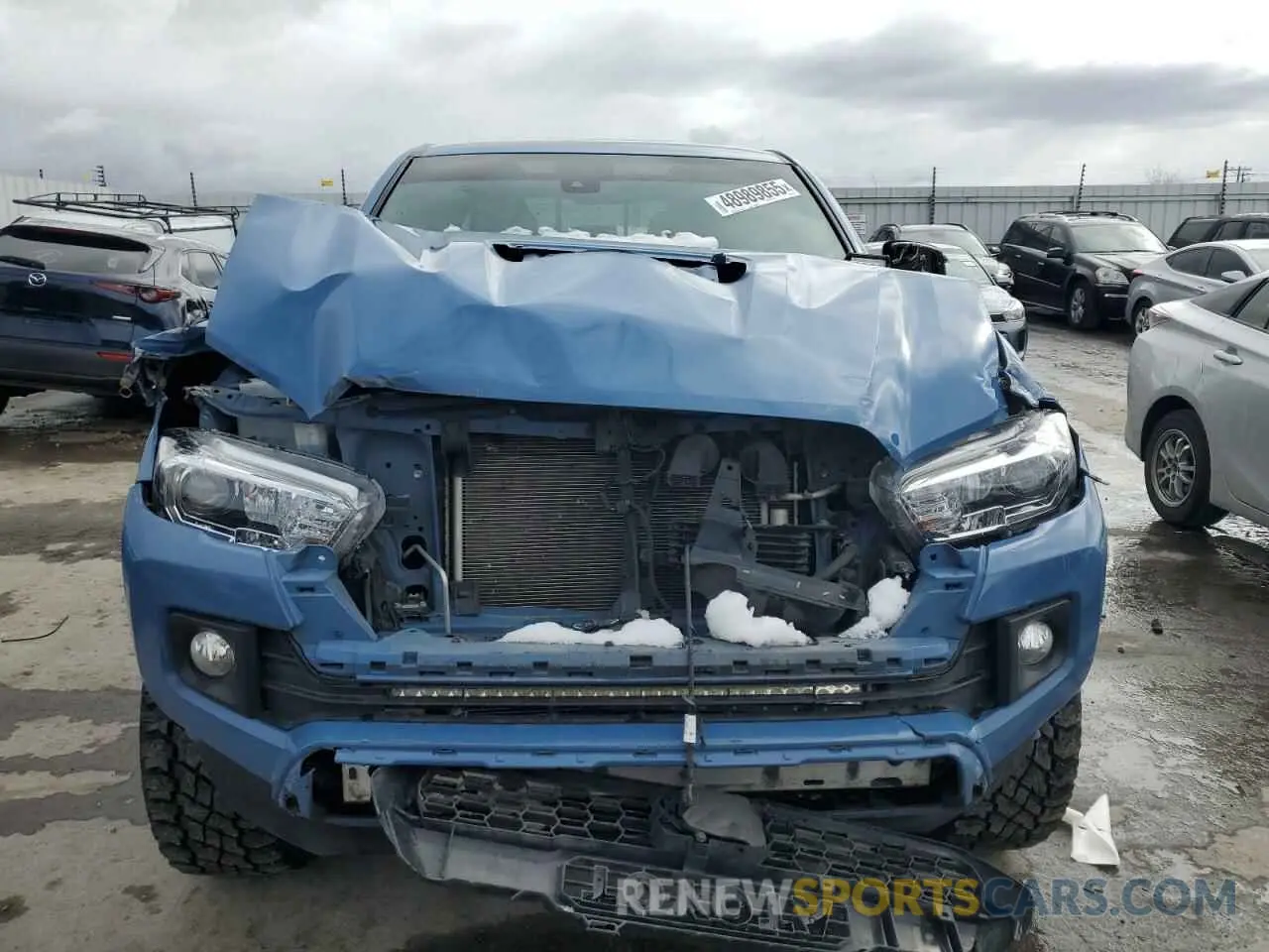 5 Photograph of a damaged car 3TMDZ5BN2KM056907 TOYOTA TACOMA 2019