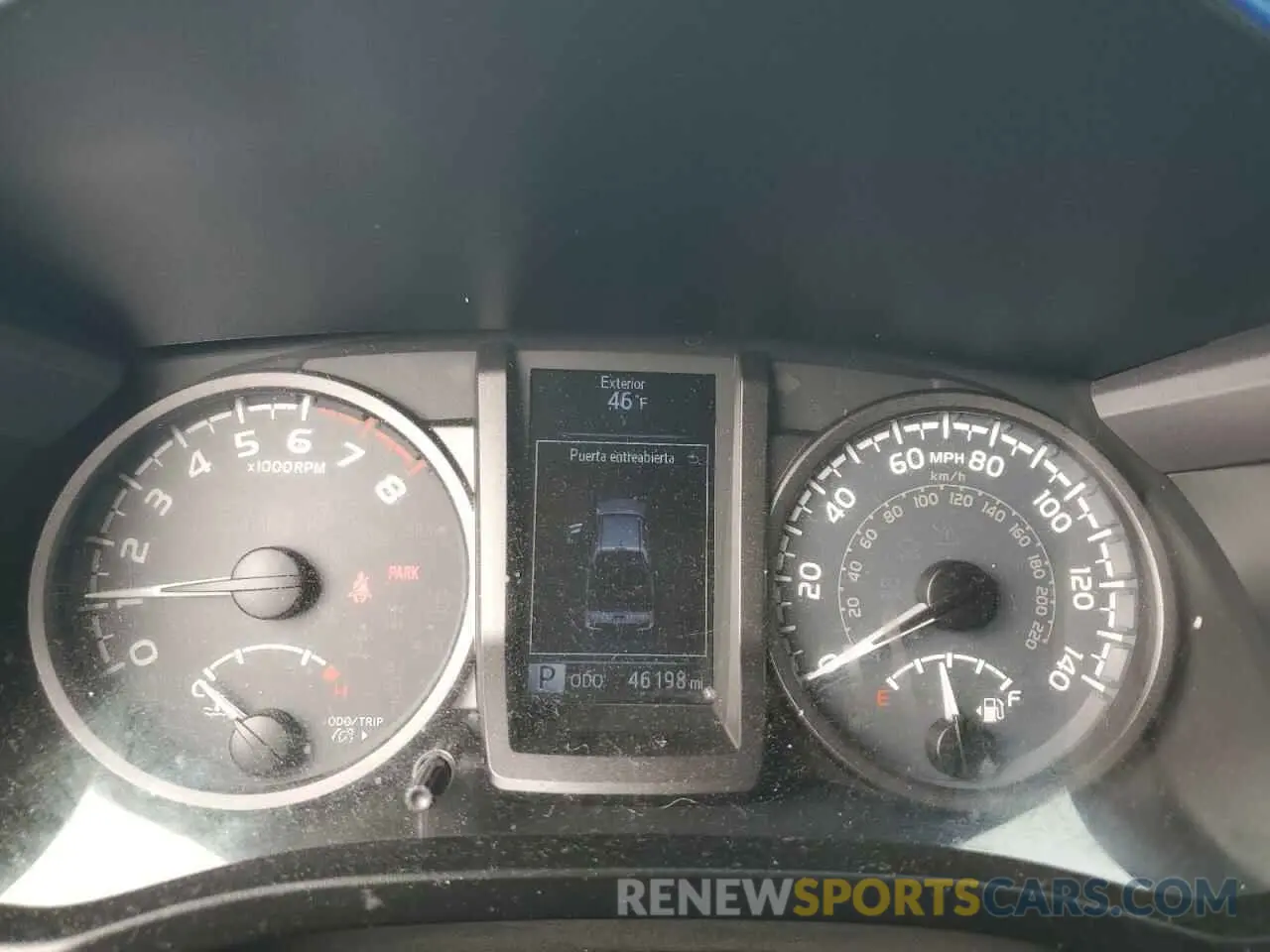 9 Photograph of a damaged car 3TMDZ5BN2KM056907 TOYOTA TACOMA 2019