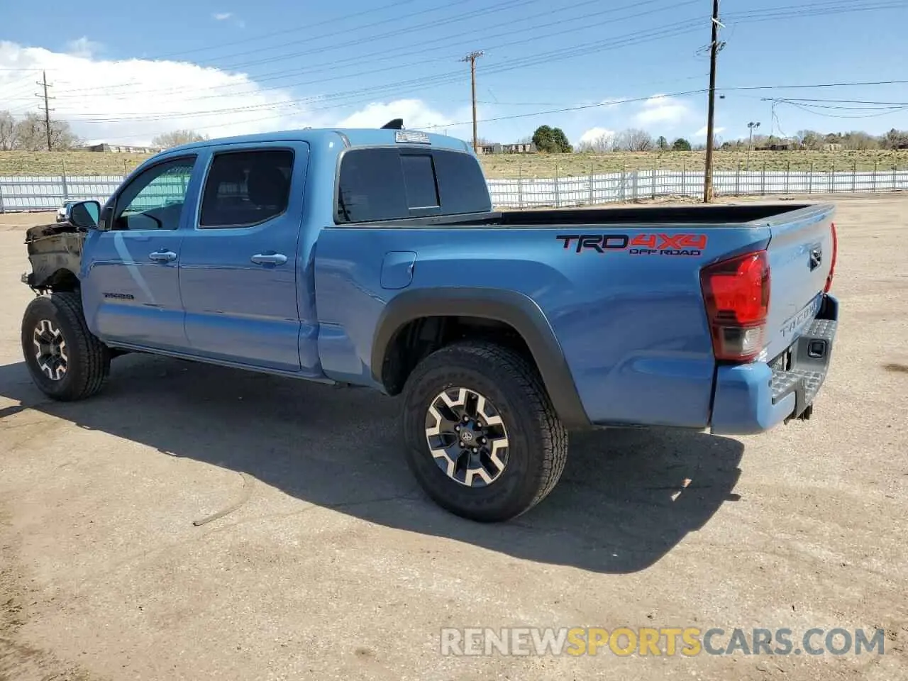 2 Photograph of a damaged car 3TMDZ5BN2KM057457 TOYOTA TACOMA 2019