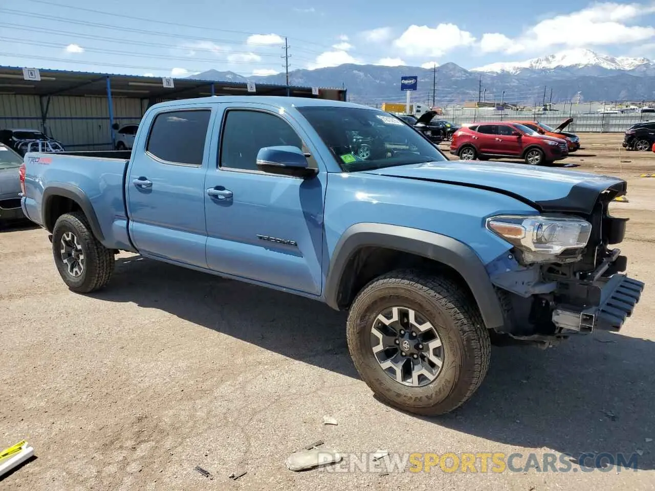 4 Photograph of a damaged car 3TMDZ5BN2KM057457 TOYOTA TACOMA 2019