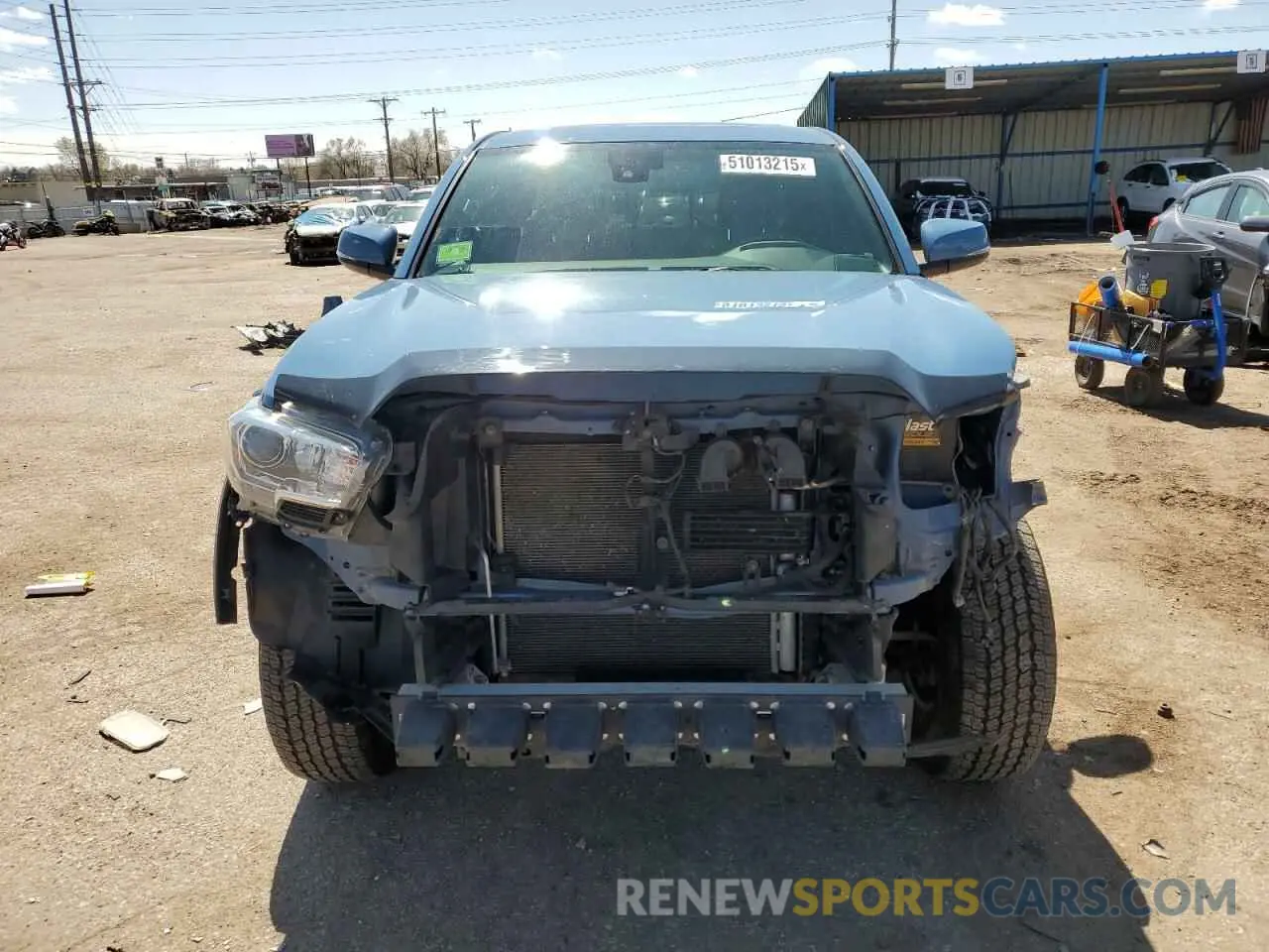 5 Photograph of a damaged car 3TMDZ5BN2KM057457 TOYOTA TACOMA 2019