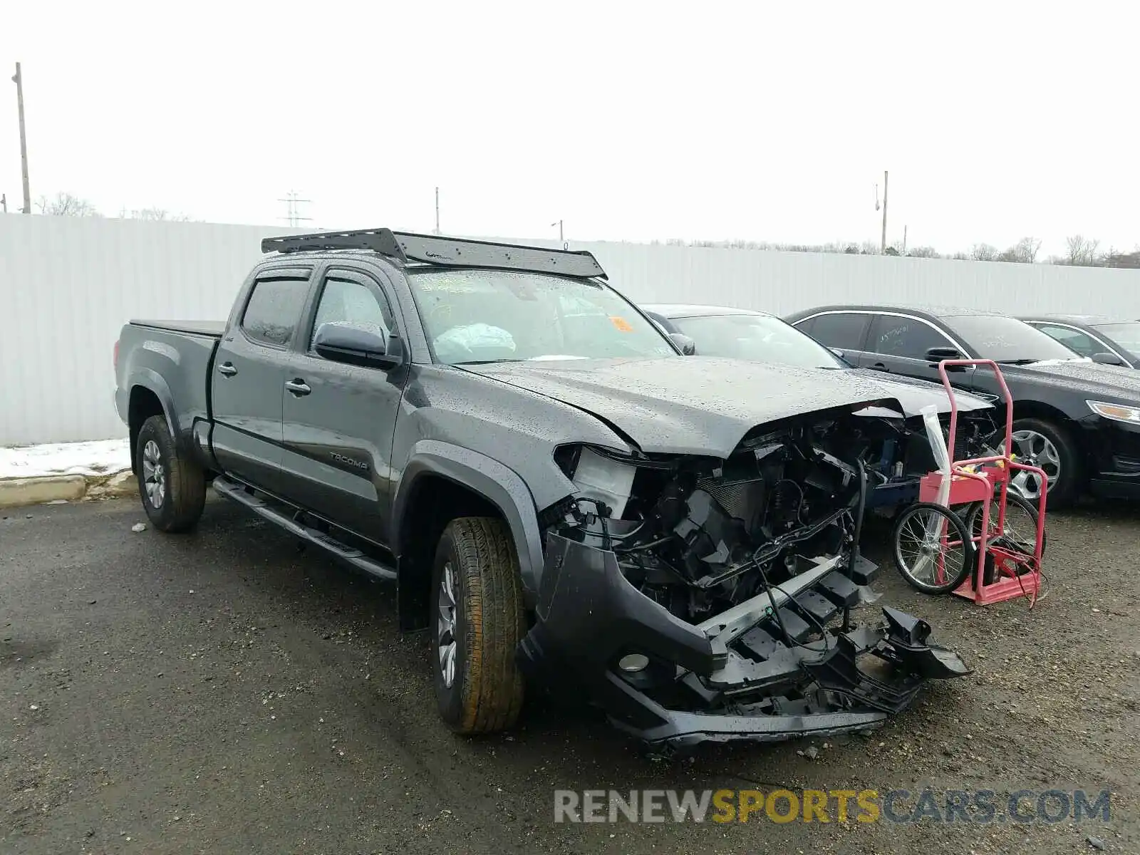 1 Photograph of a damaged car 3TMDZ5BN2KM058799 TOYOTA TACOMA 2019