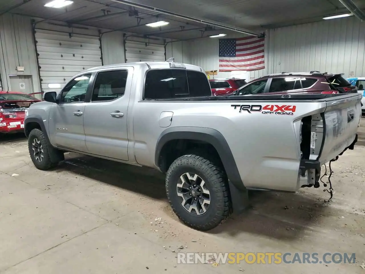 2 Photograph of a damaged car 3TMDZ5BN2KM059614 TOYOTA TACOMA 2019