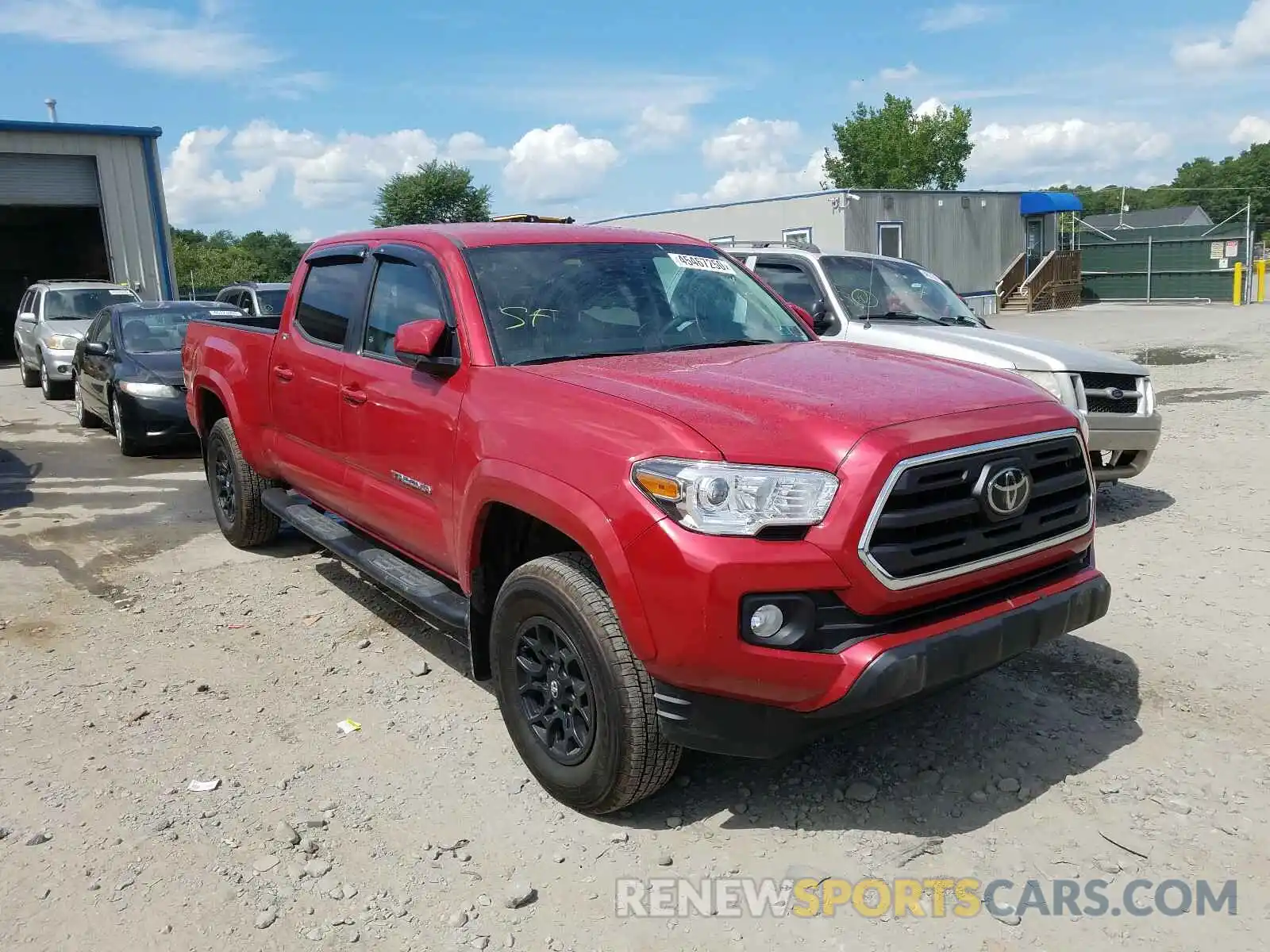 1 Photograph of a damaged car 3TMDZ5BN2KM076154 TOYOTA TACOMA 2019