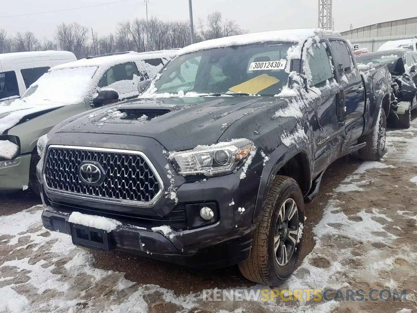 2 Photograph of a damaged car 3TMDZ5BN3KM055832 TOYOTA TACOMA 2019