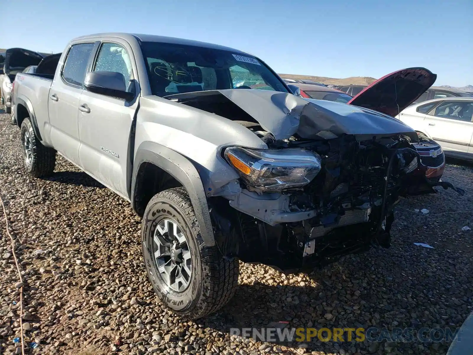 1 Photograph of a damaged car 3TMDZ5BN3KM059170 TOYOTA TACOMA 2019