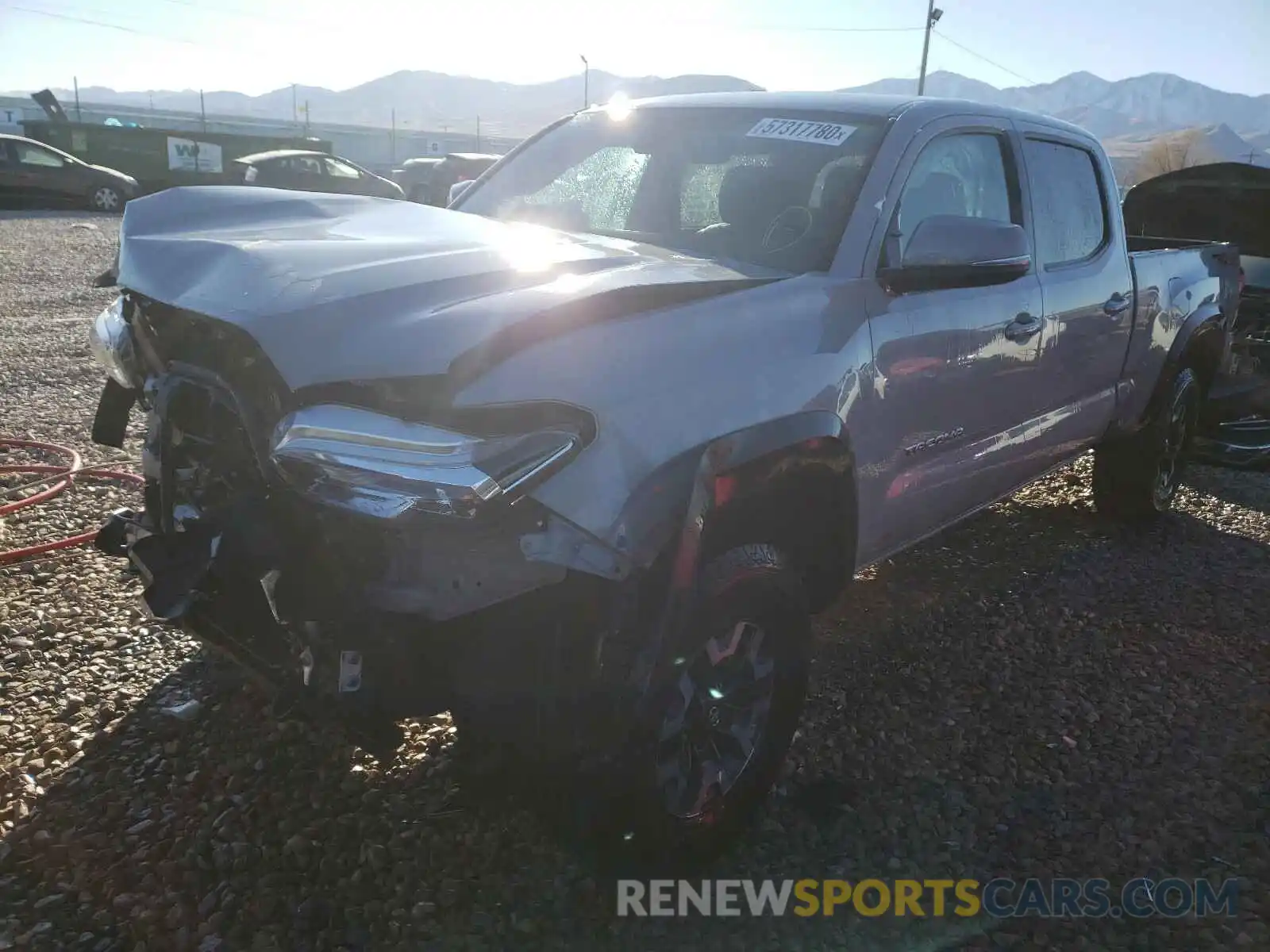 2 Photograph of a damaged car 3TMDZ5BN3KM059170 TOYOTA TACOMA 2019