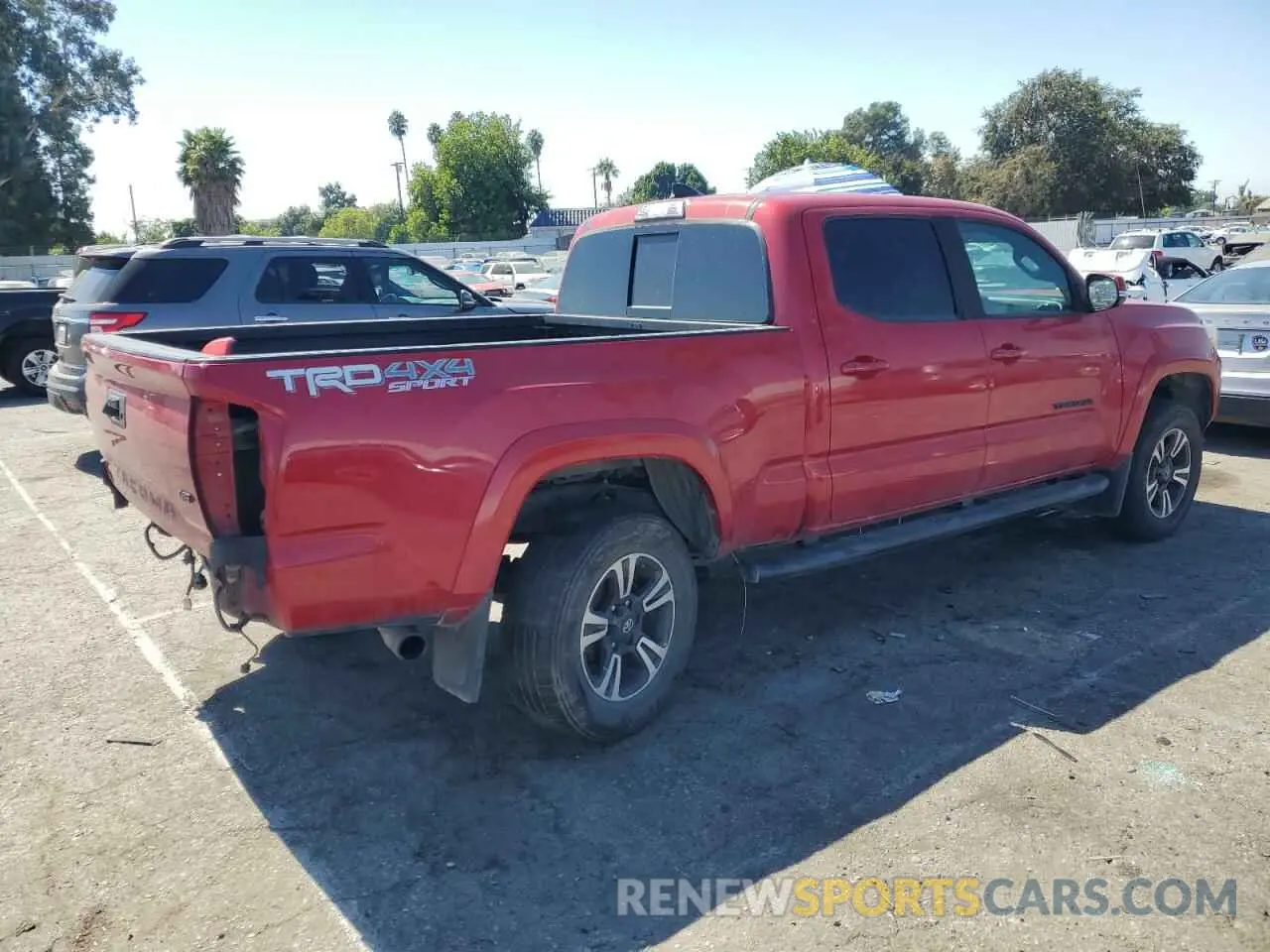 3 Photograph of a damaged car 3TMDZ5BN3KM078060 TOYOTA TACOMA 2019
