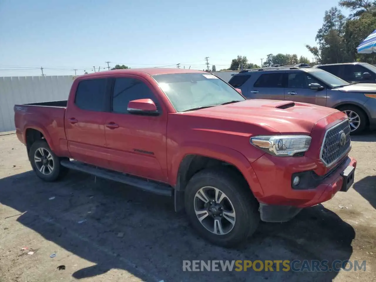 4 Photograph of a damaged car 3TMDZ5BN3KM078060 TOYOTA TACOMA 2019