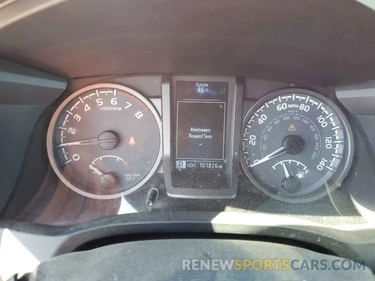 9 Photograph of a damaged car 3TMDZ5BN3KM078060 TOYOTA TACOMA 2019