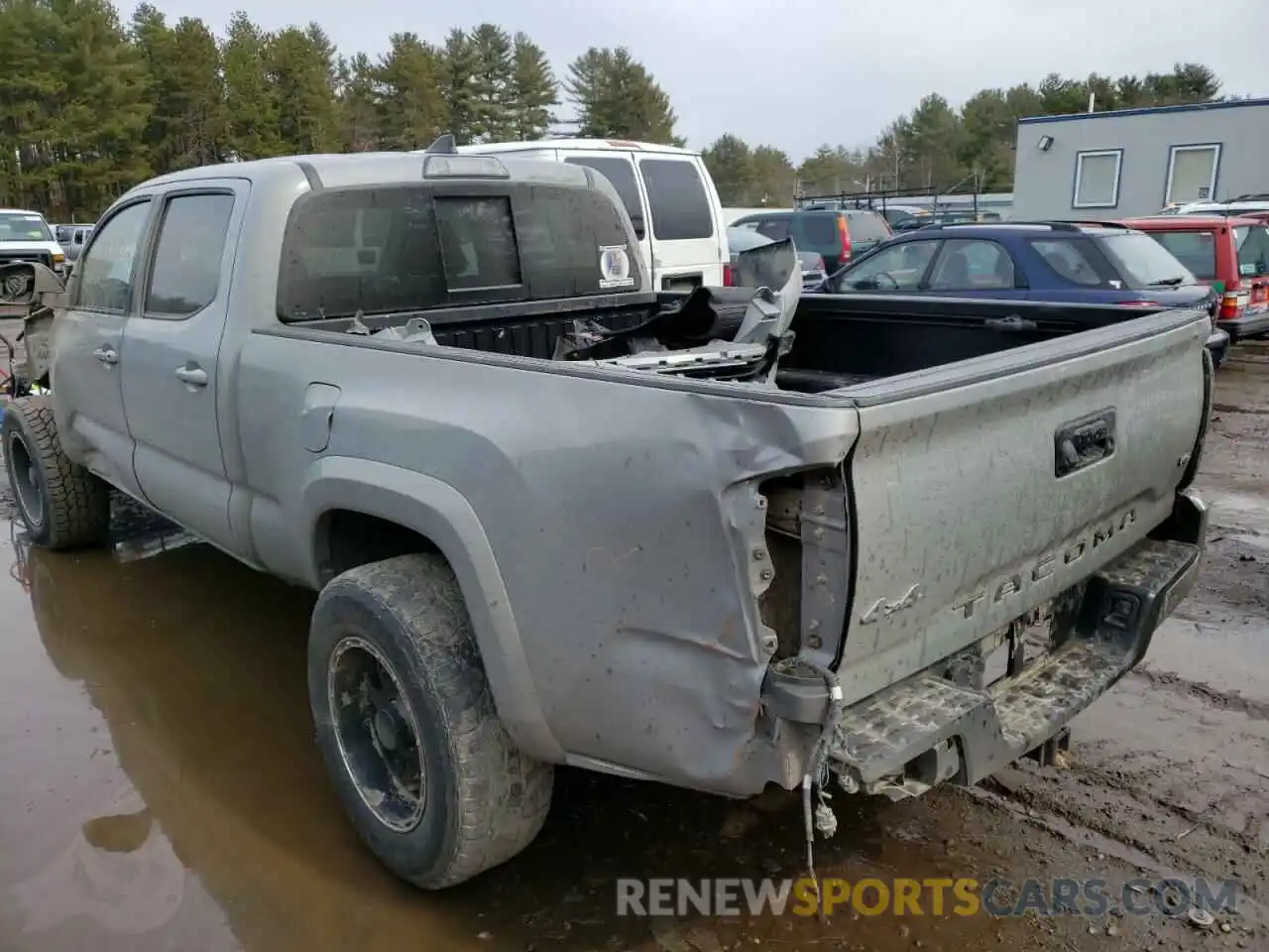 3 Photograph of a damaged car 3TMDZ5BN4KM057931 TOYOTA TACOMA 2019