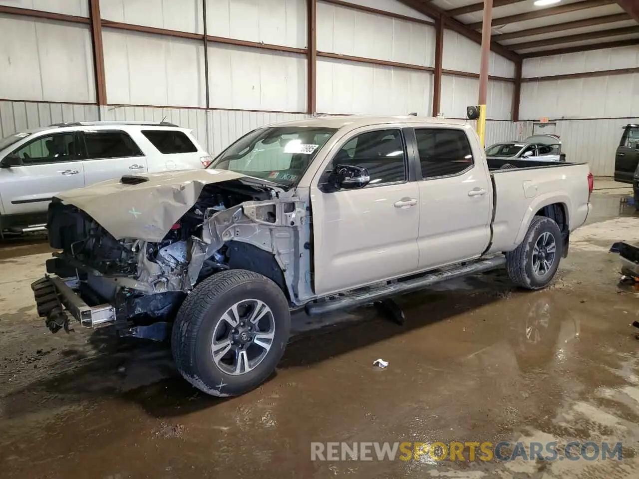 1 Photograph of a damaged car 3TMDZ5BN4KM063132 TOYOTA TACOMA 2019