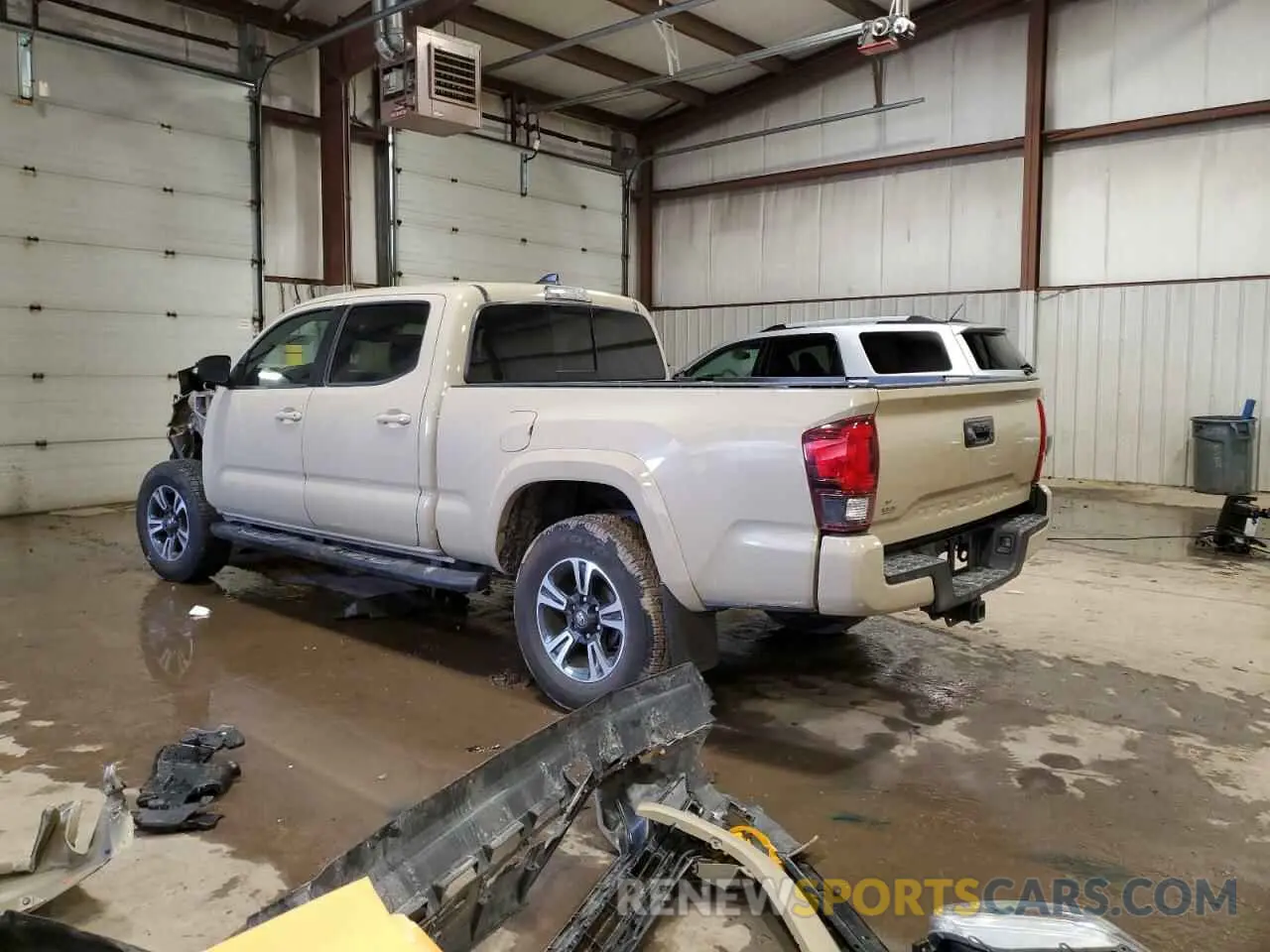 2 Photograph of a damaged car 3TMDZ5BN4KM063132 TOYOTA TACOMA 2019