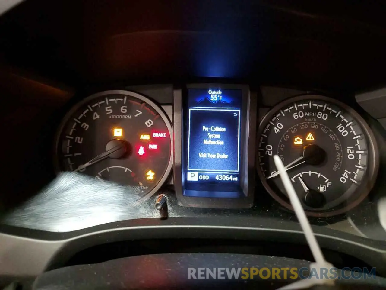 9 Photograph of a damaged car 3TMDZ5BN4KM063132 TOYOTA TACOMA 2019
